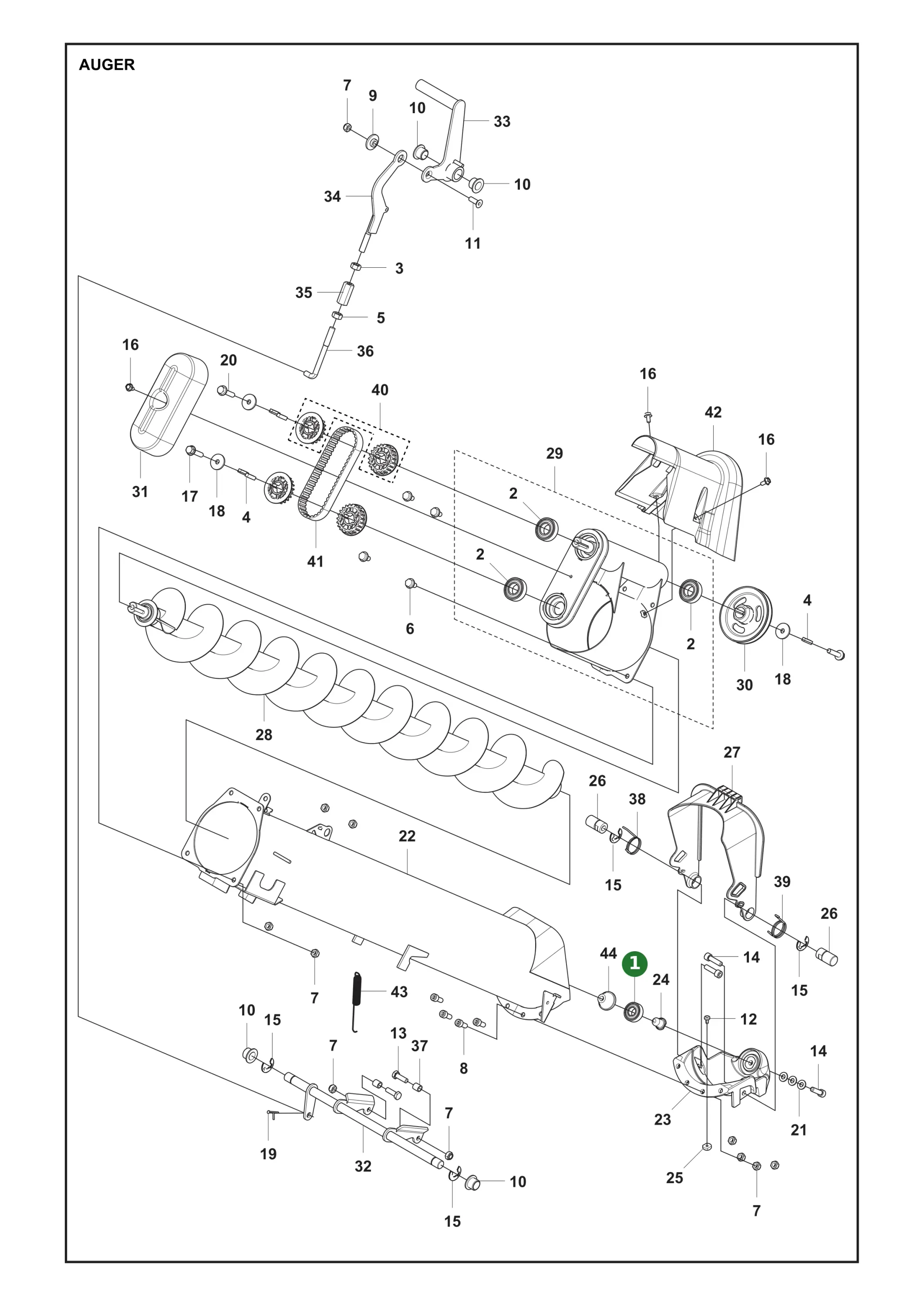 Kugellager f&uuml;r Husqvarna Aufsitzrasenm&auml;her RC...