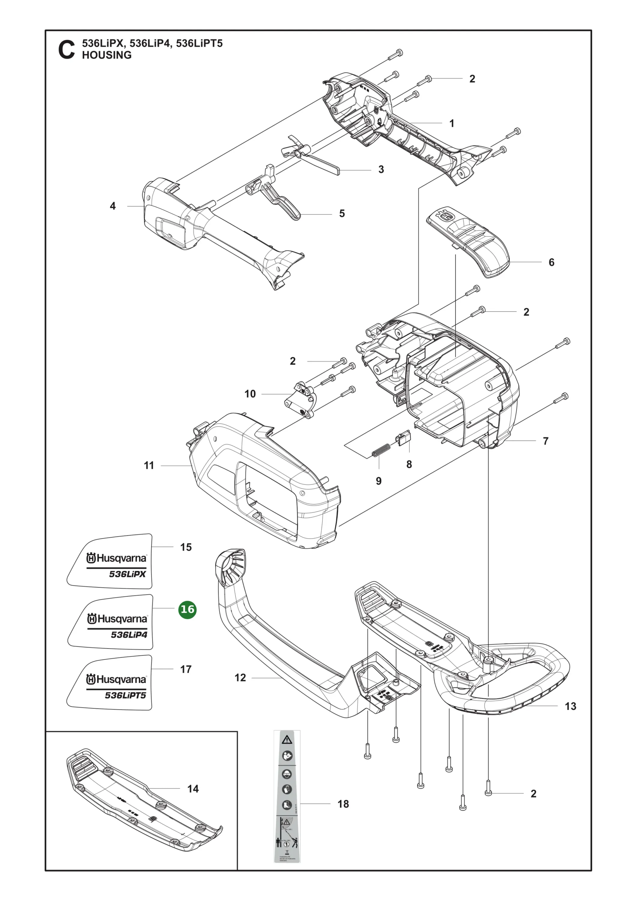 Position im Ersatzteilkatalog