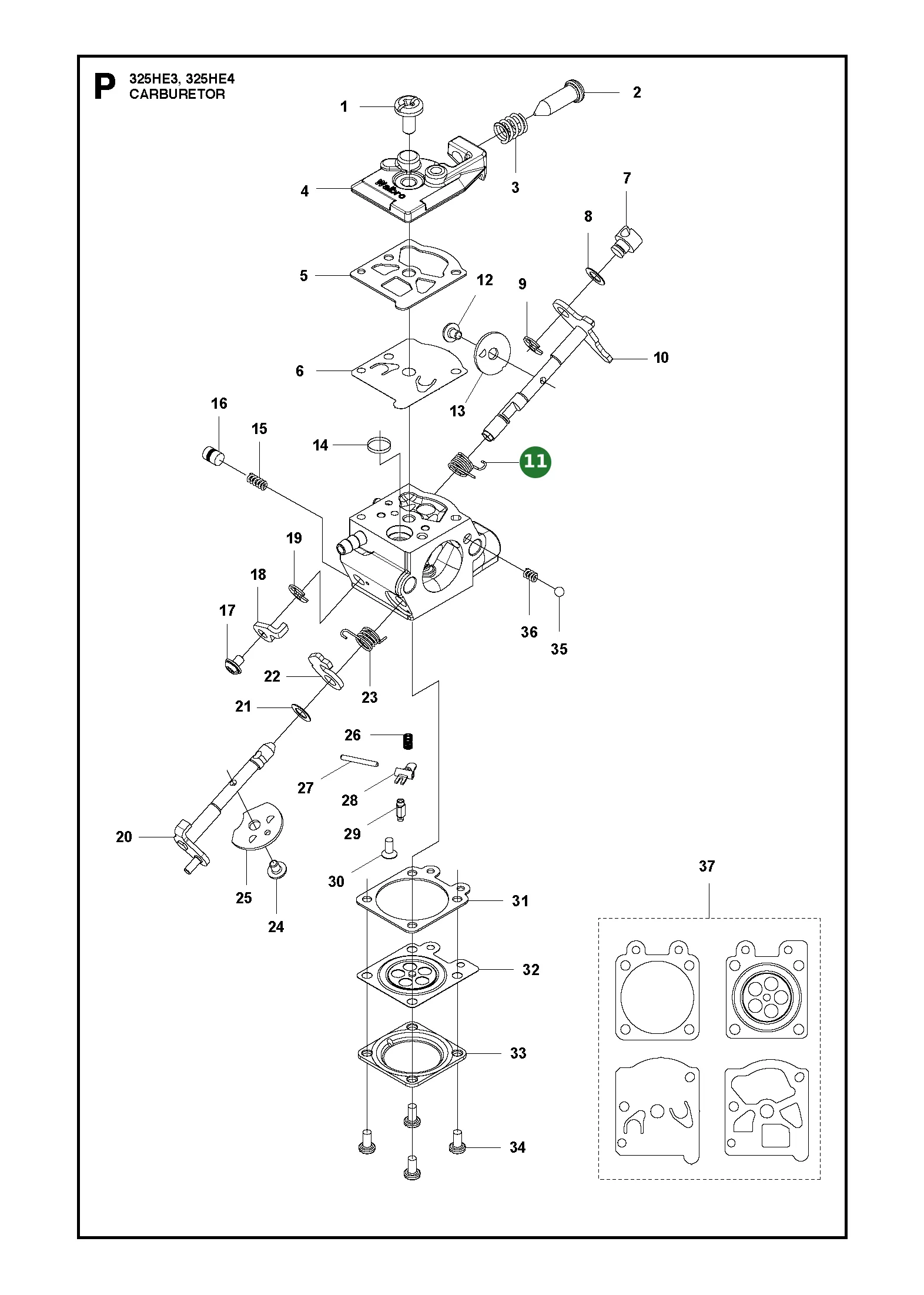 Position im Ersatzteilkatalog