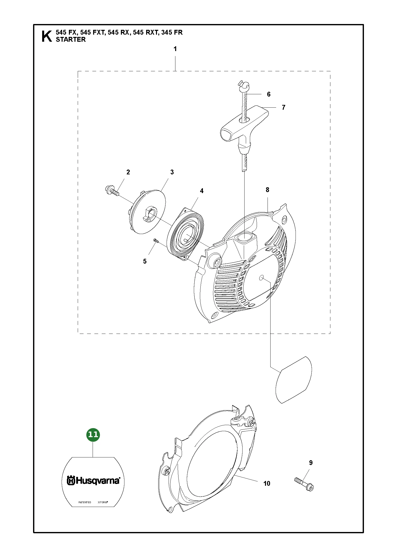 Position im Ersatzteilkatalog