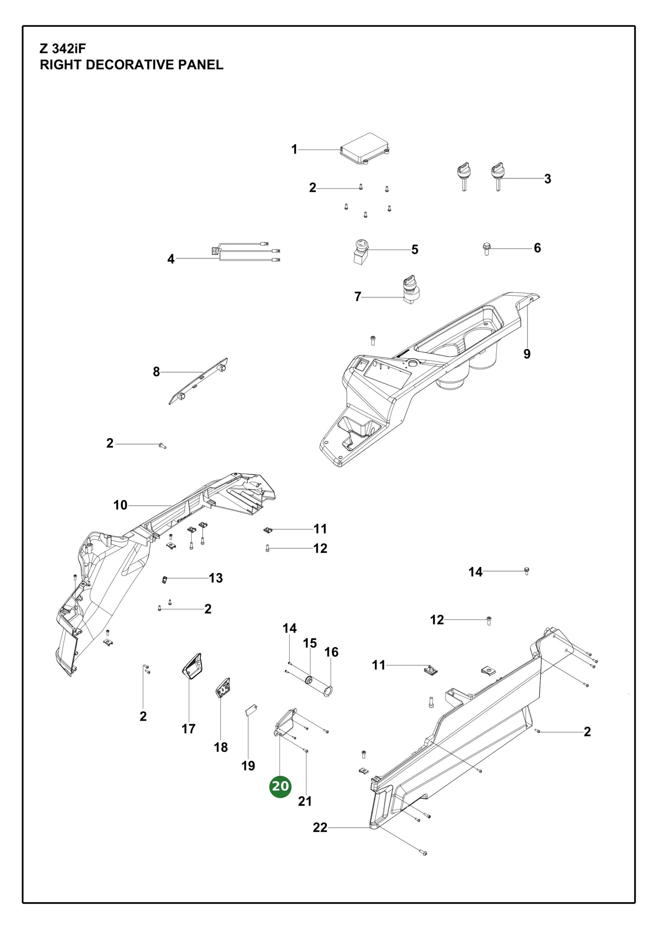 Position im Ersatzteilkatalog