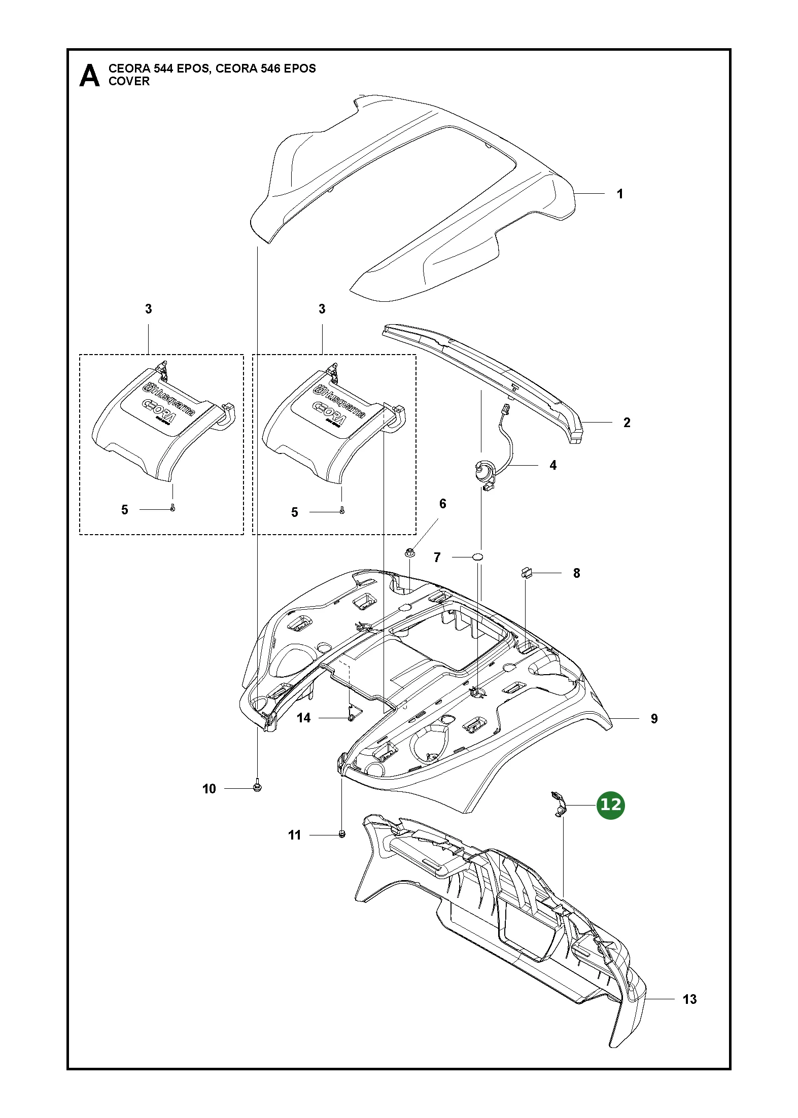 Position im Ersatzteilkatalog