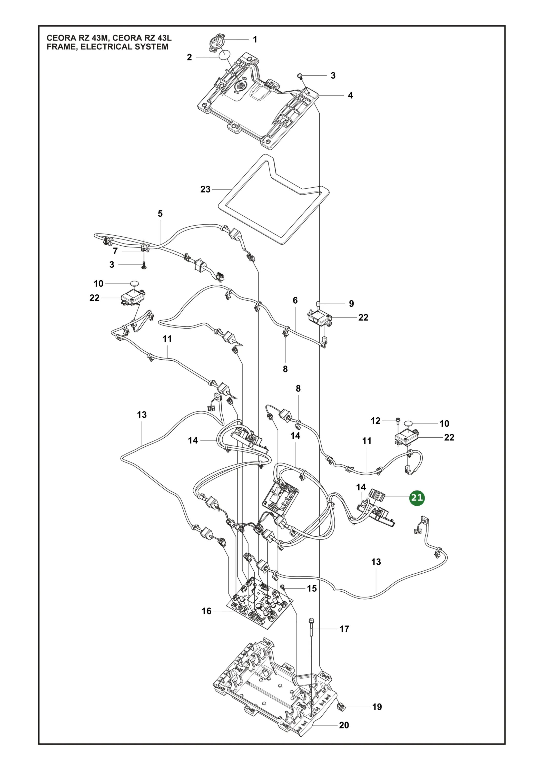 Position im Ersatzteilkatalog