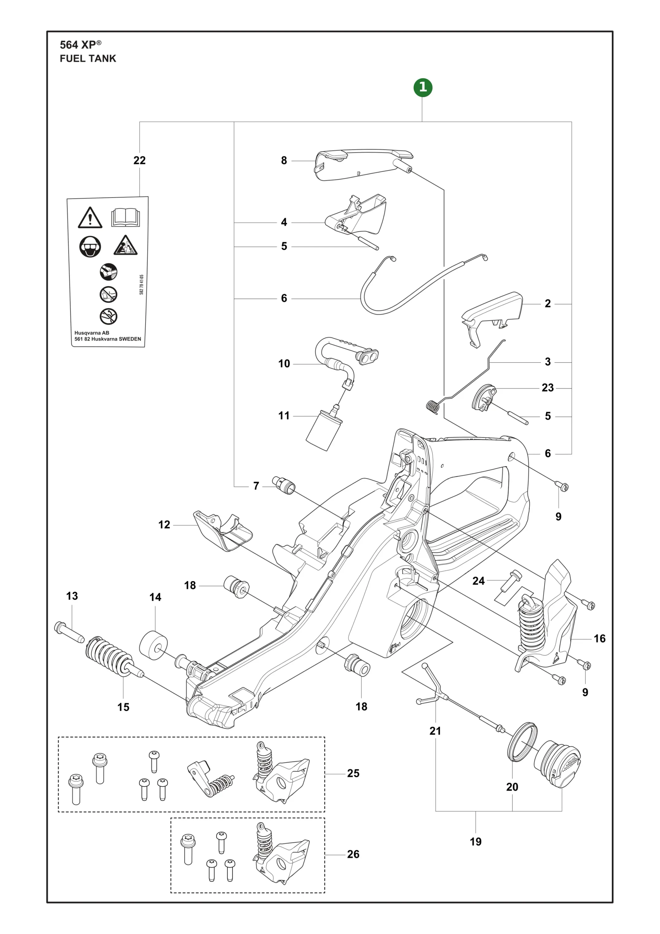 Position im Ersatzteilkatalog