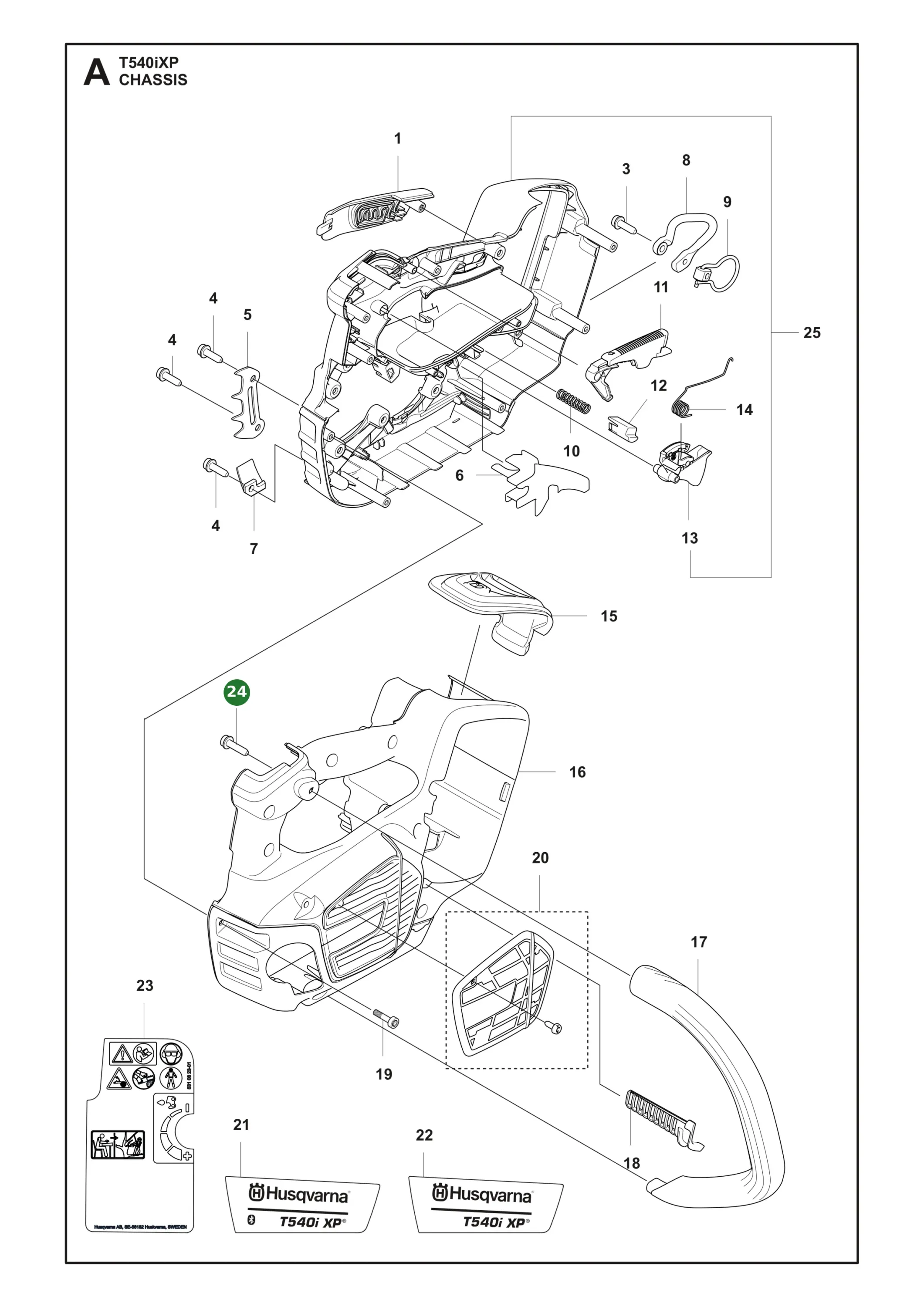 Position im Ersatzteilkatalog