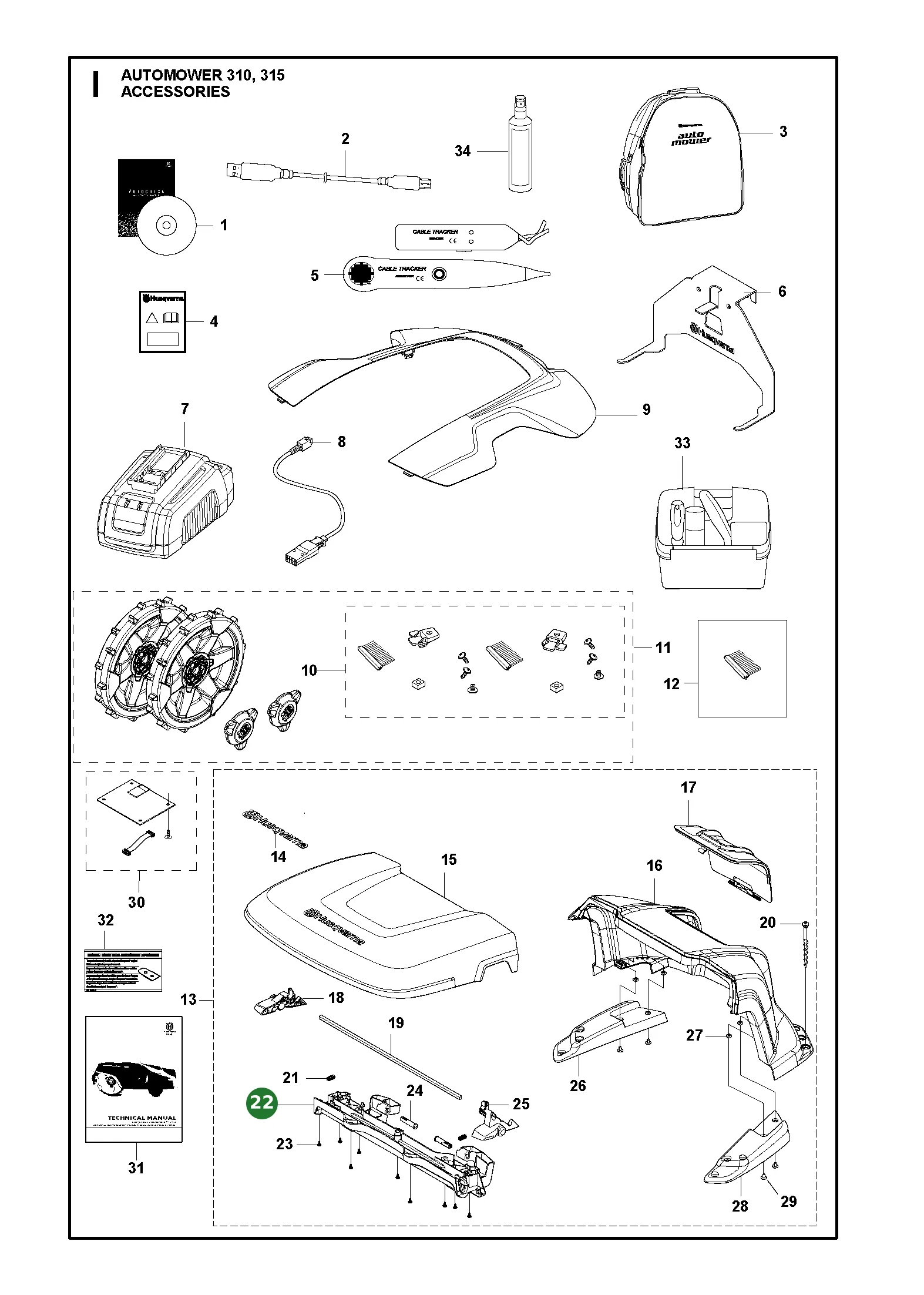 Position im Ersatzteilkatalog