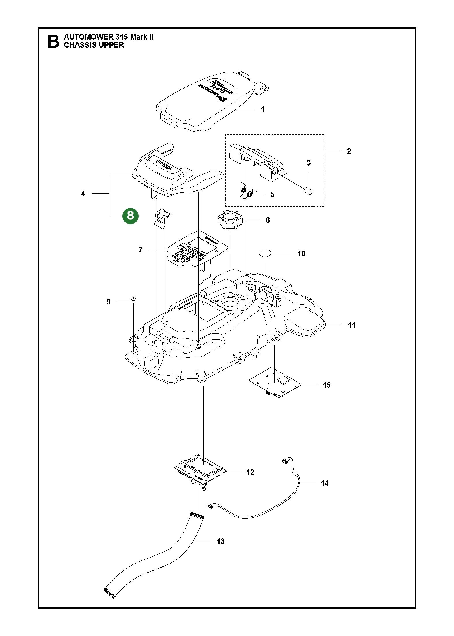 Position im Ersatzteilkatalog