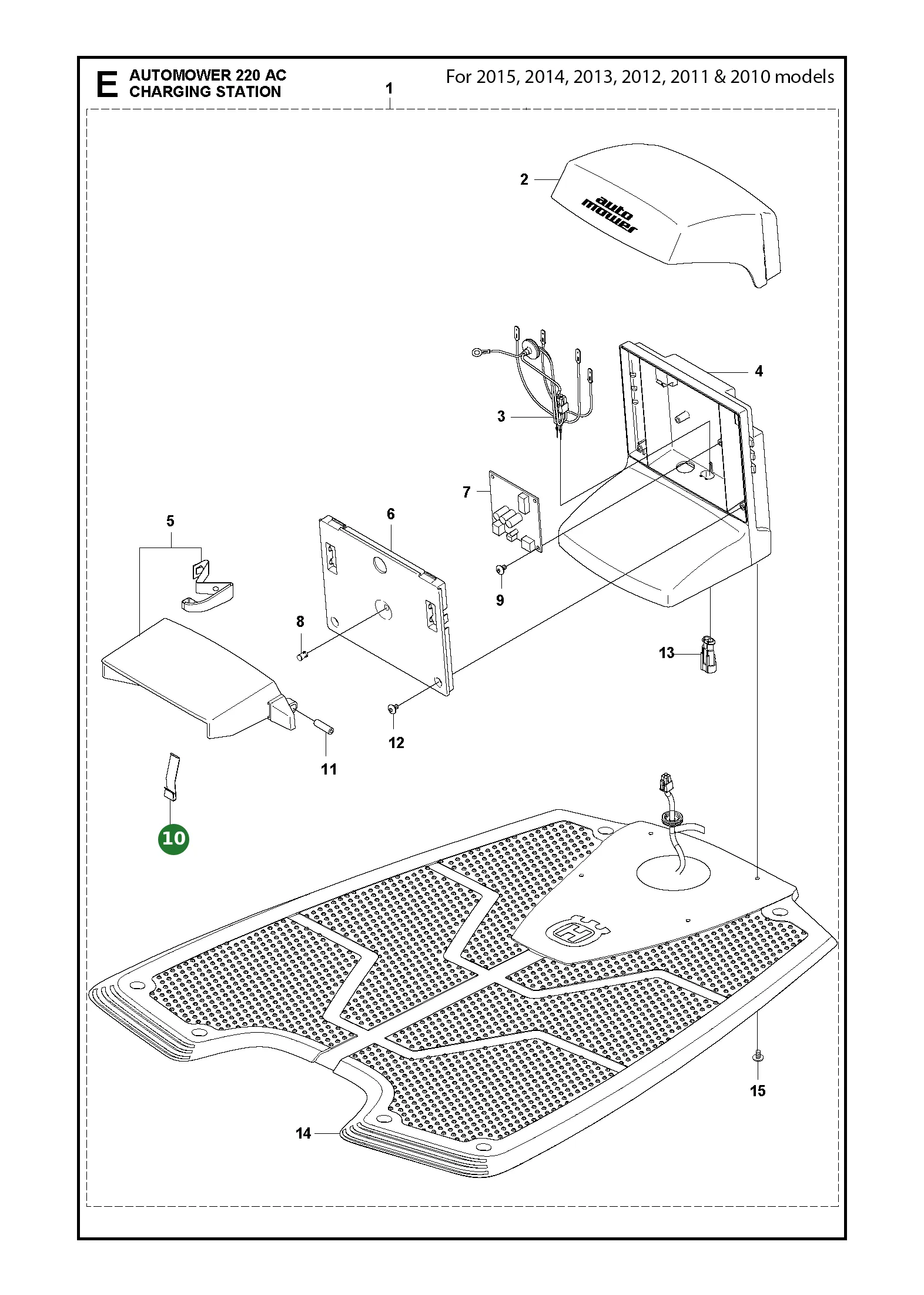 Position im Ersatzteilkatalog