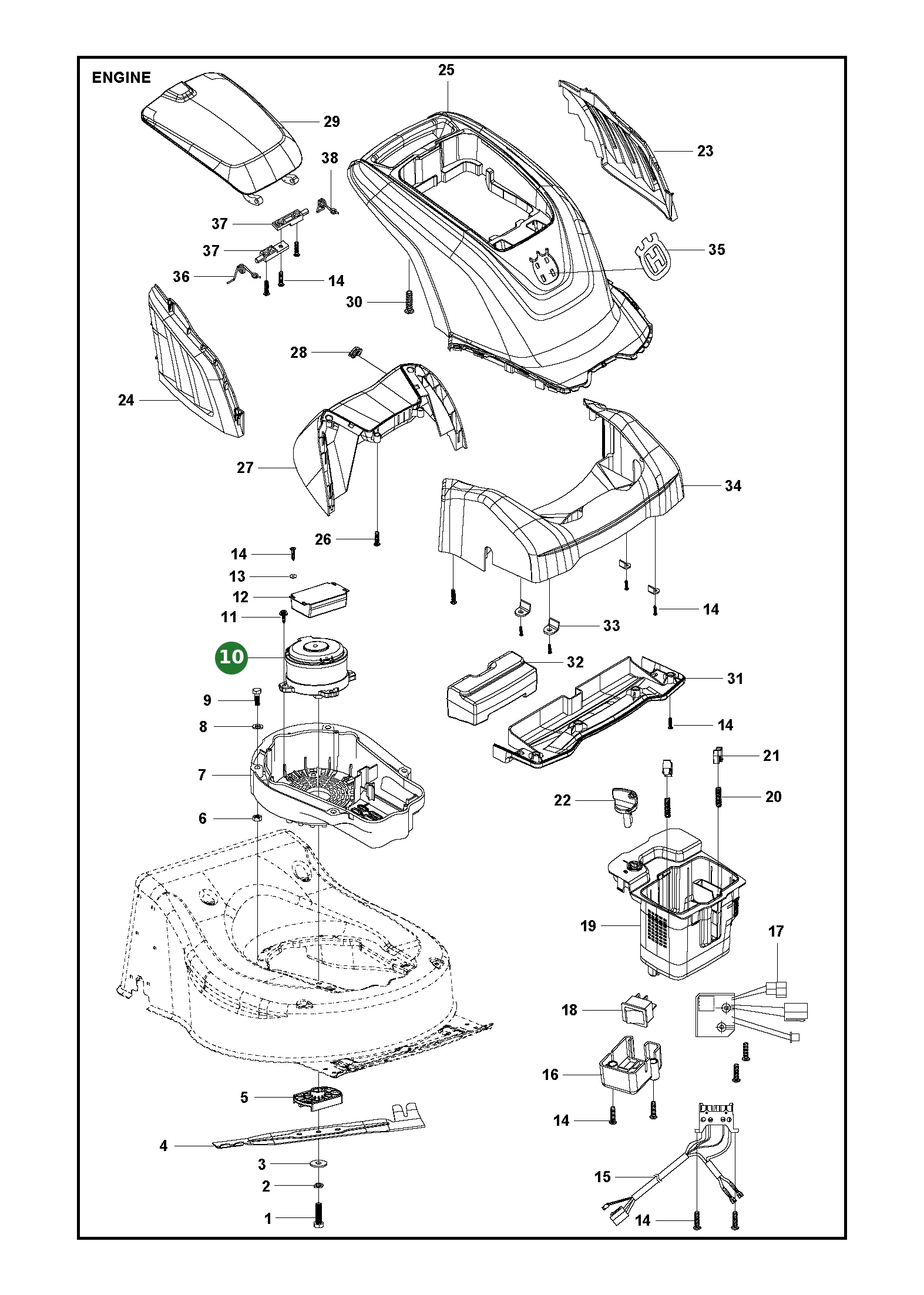 Position im Ersatzteilkatalog