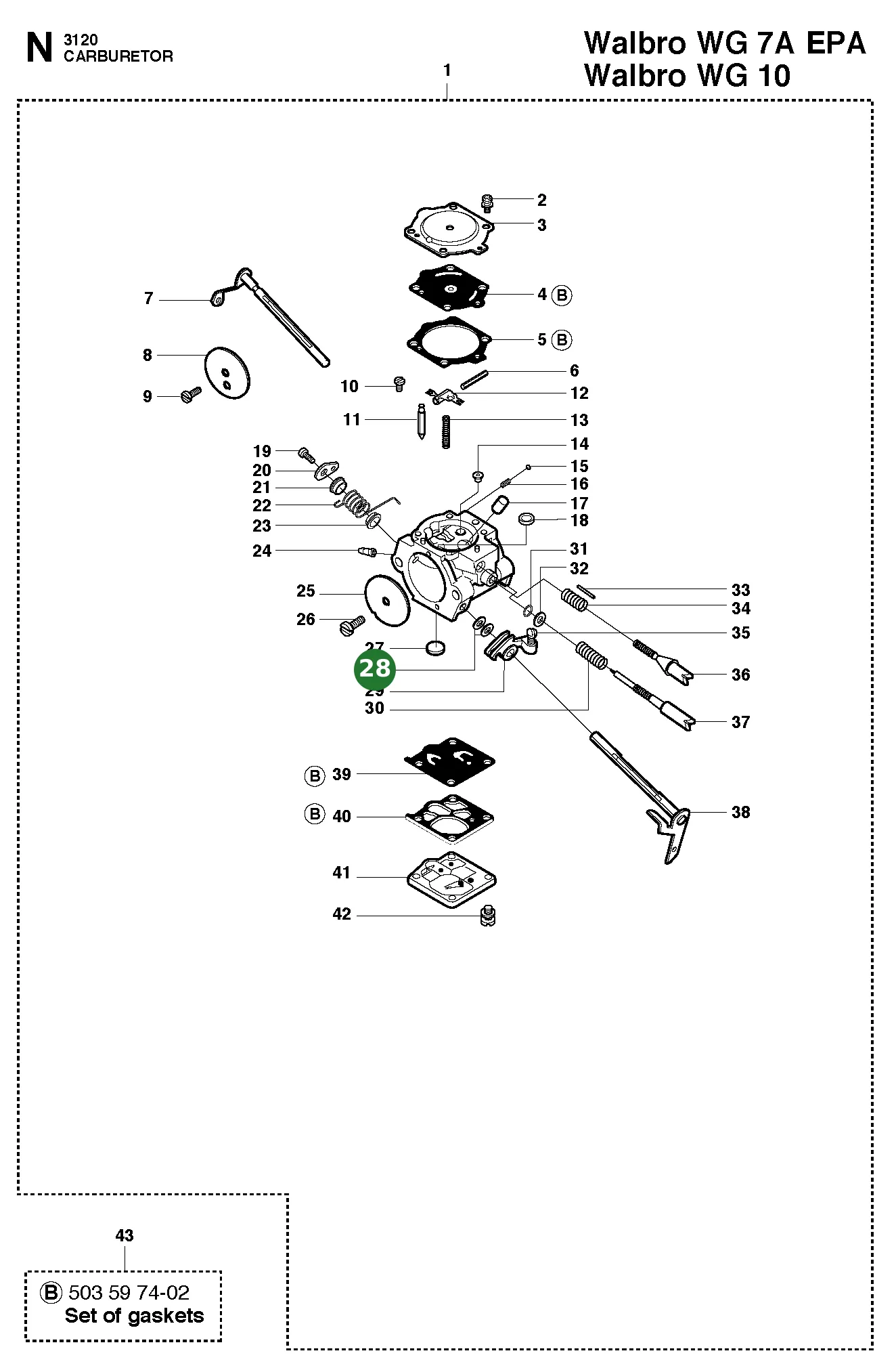 Position im Ersatzteilkatalog