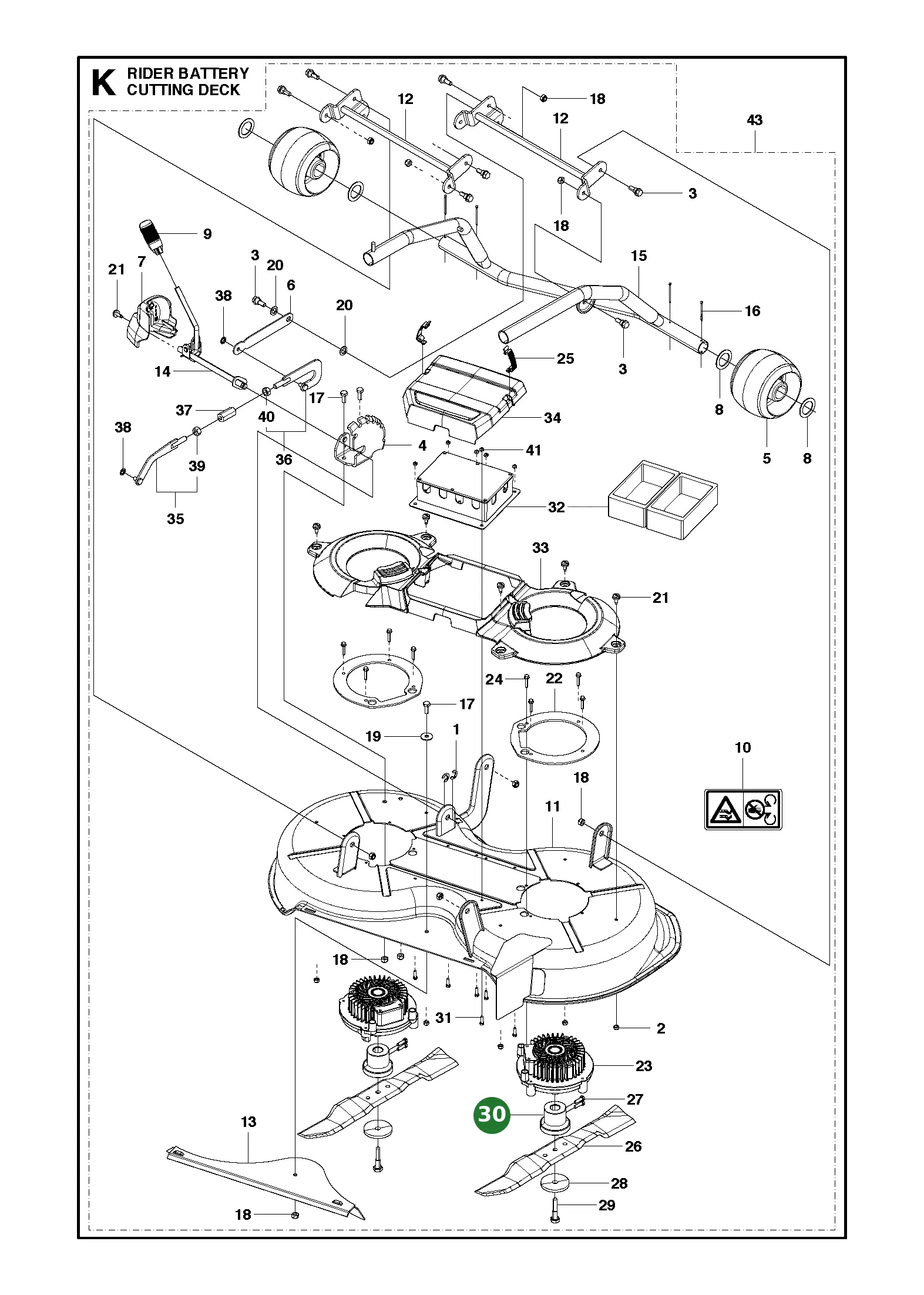 Position im Ersatzteilkatalog