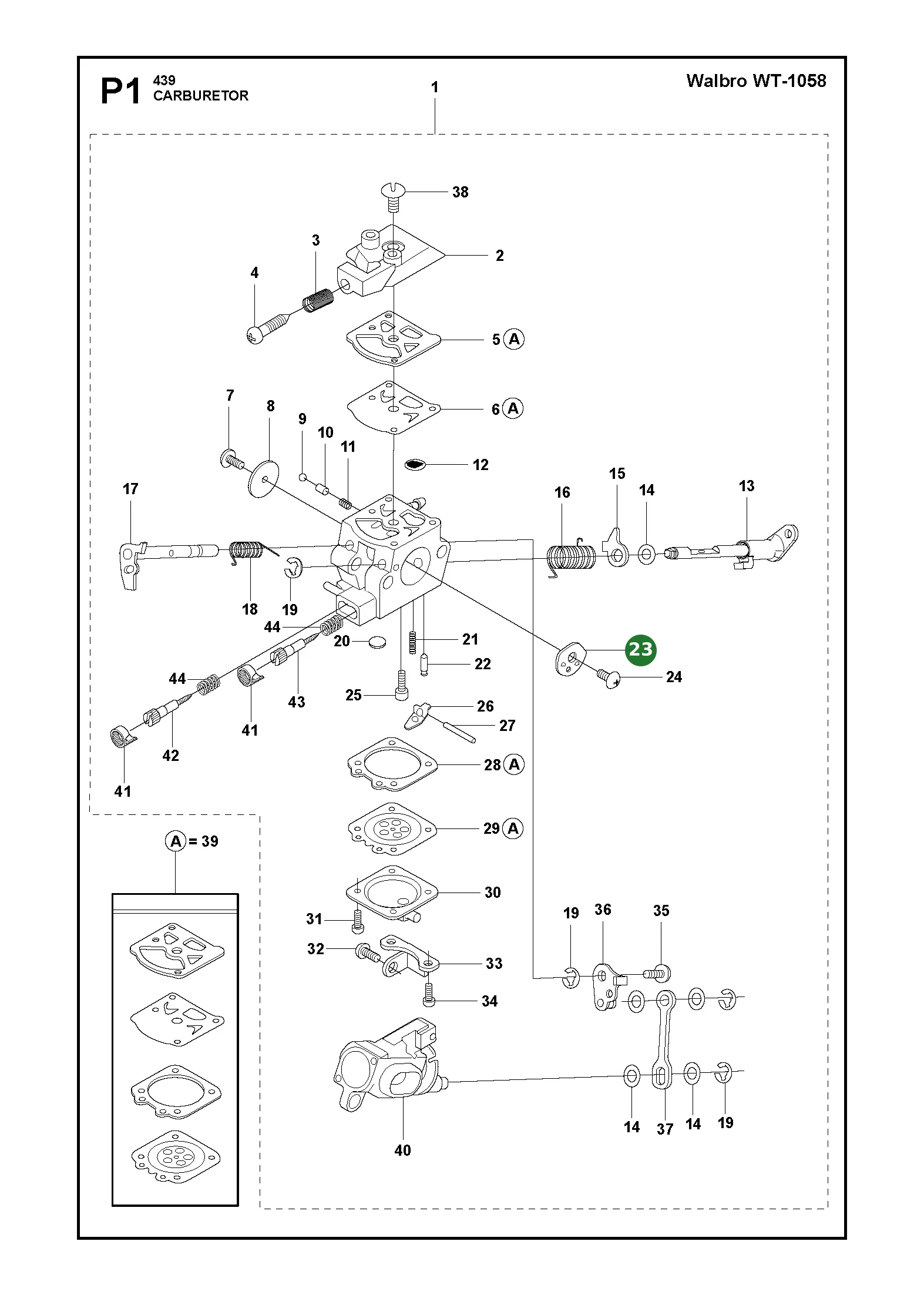 Position im Ersatzteilkatalog