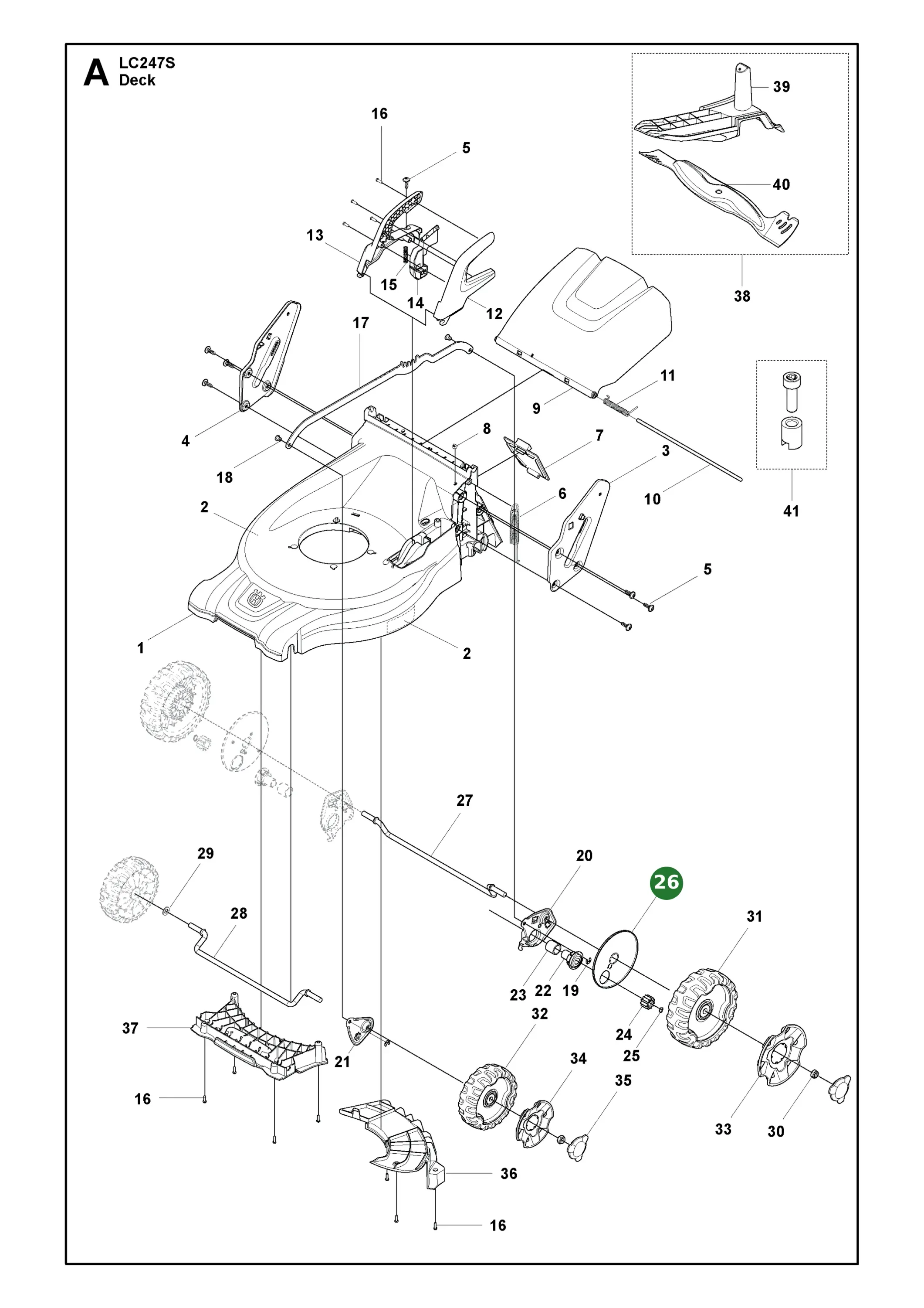 Position im Ersatzteilkatalog