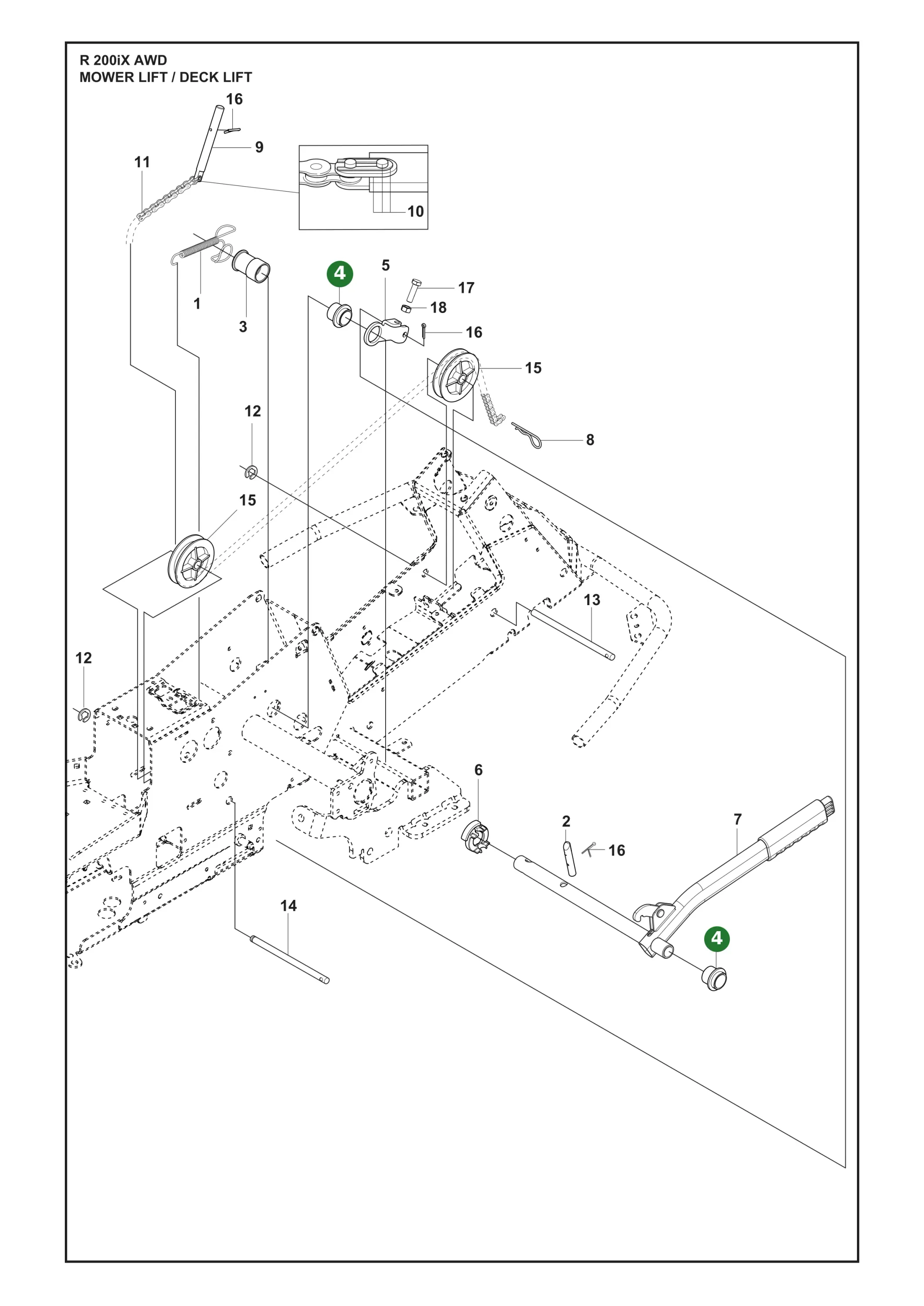 Position im Ersatzteilkatalog