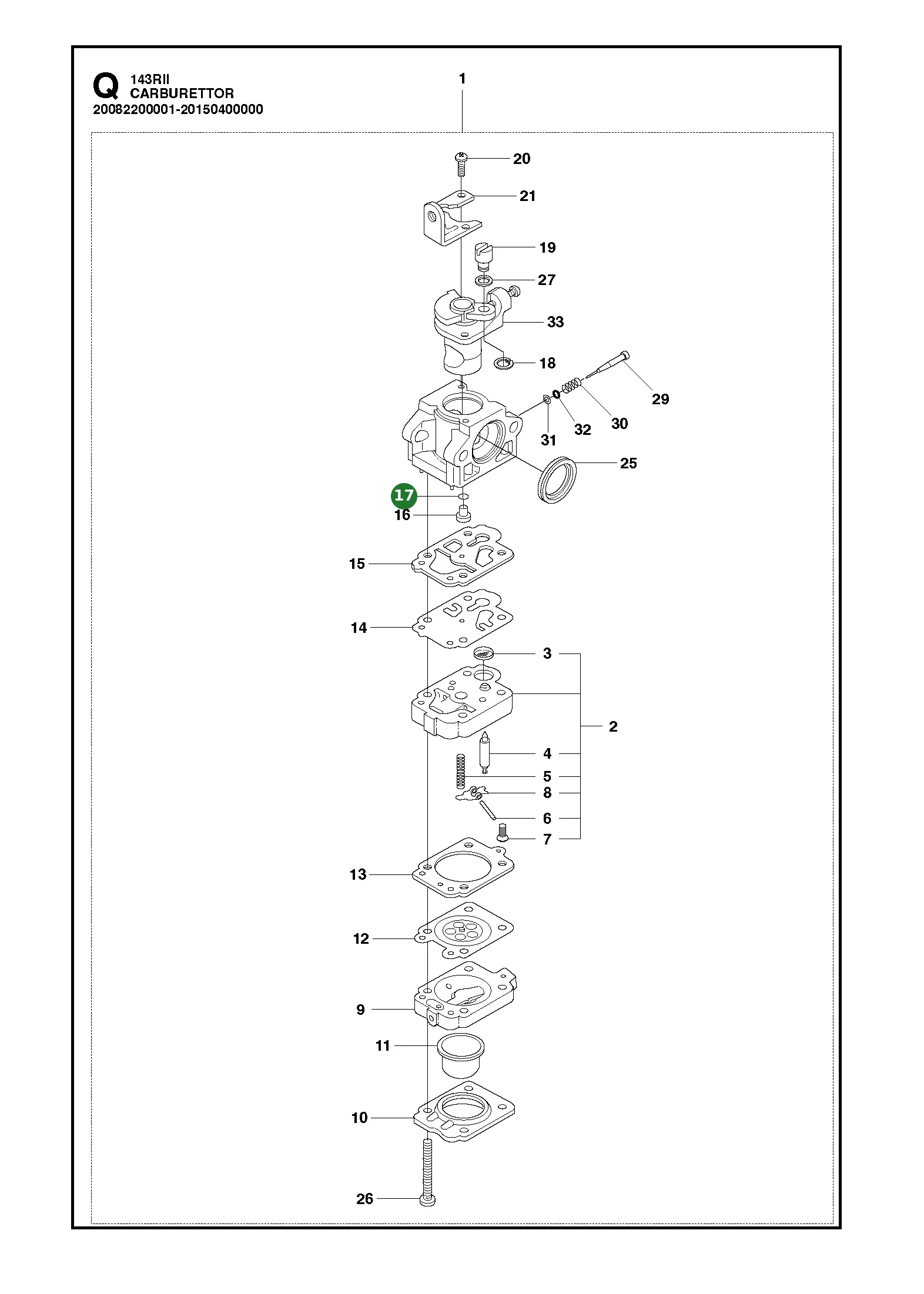 Position im Ersatzteilkatalog
