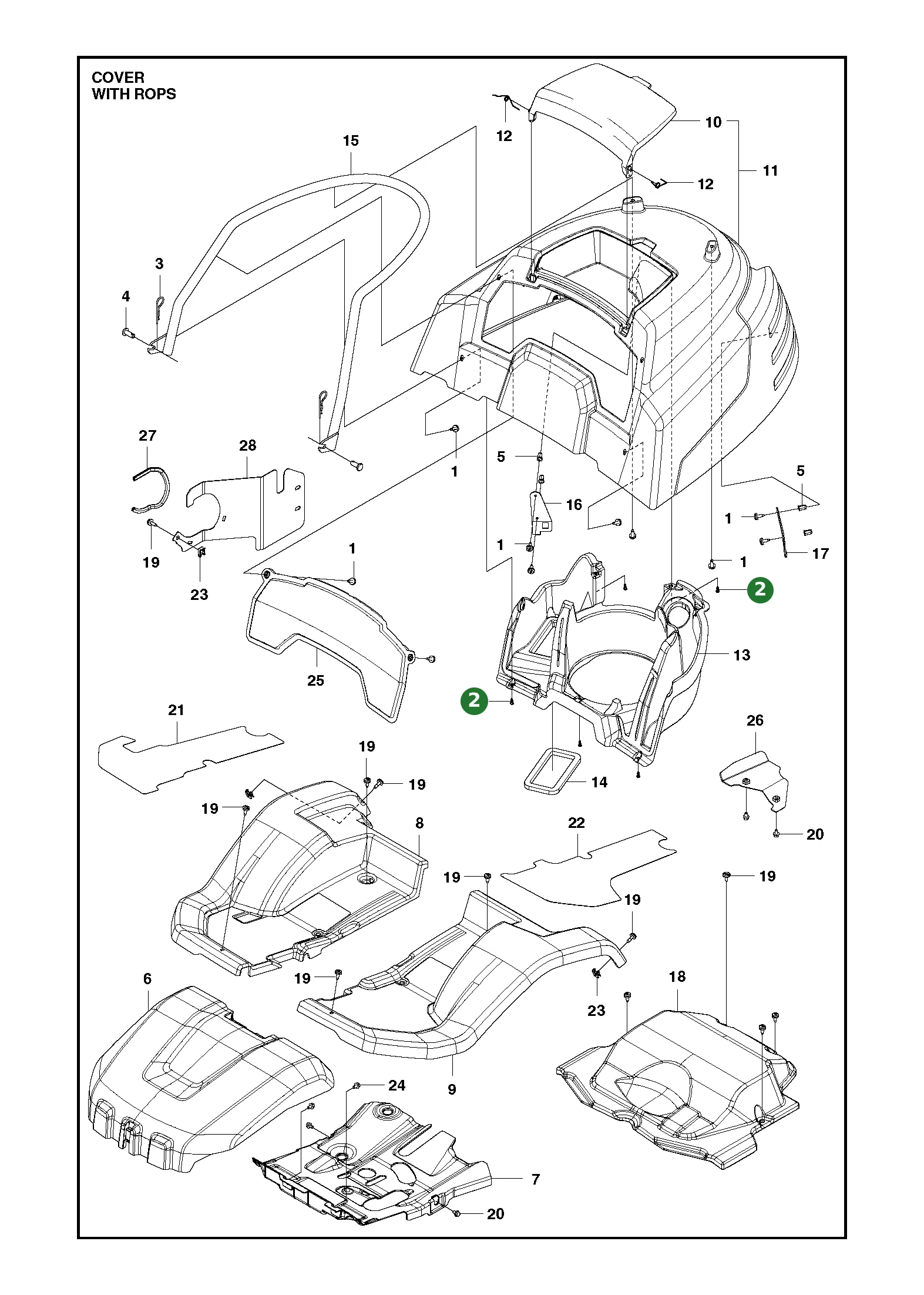 Position im Ersatzteilkatalog