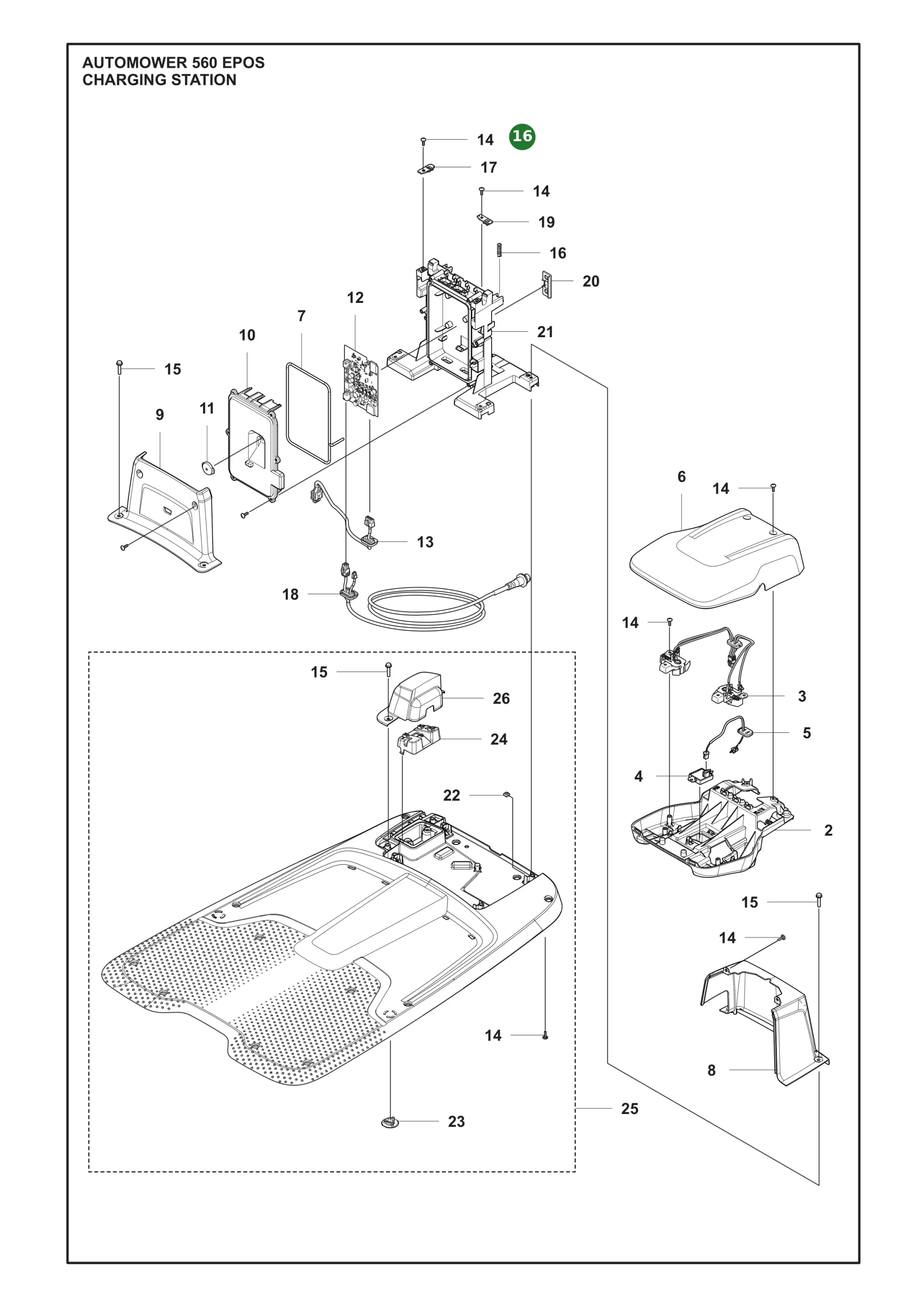 Position im Ersatzteilkatalog