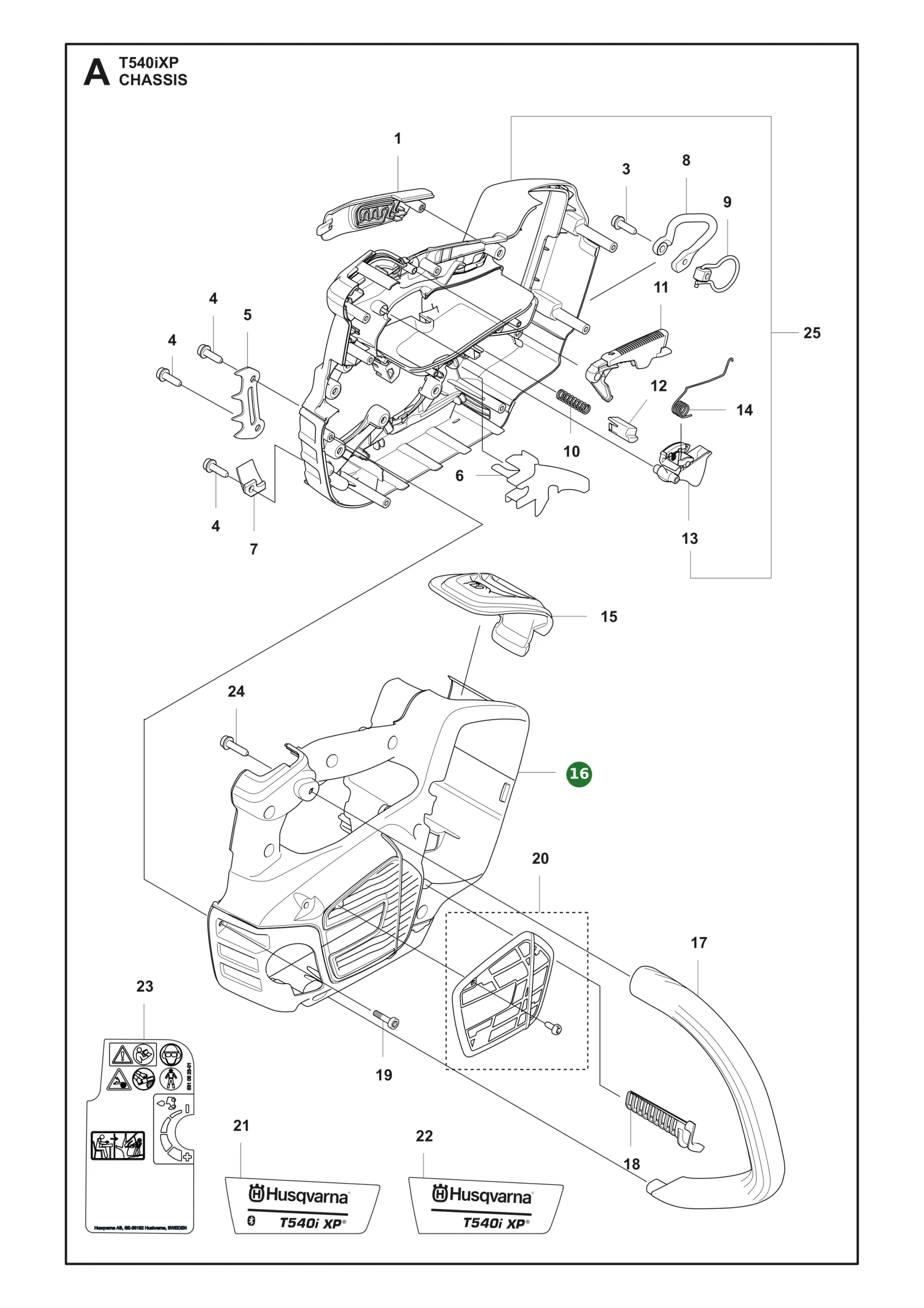 Position im Ersatzteilkatalog