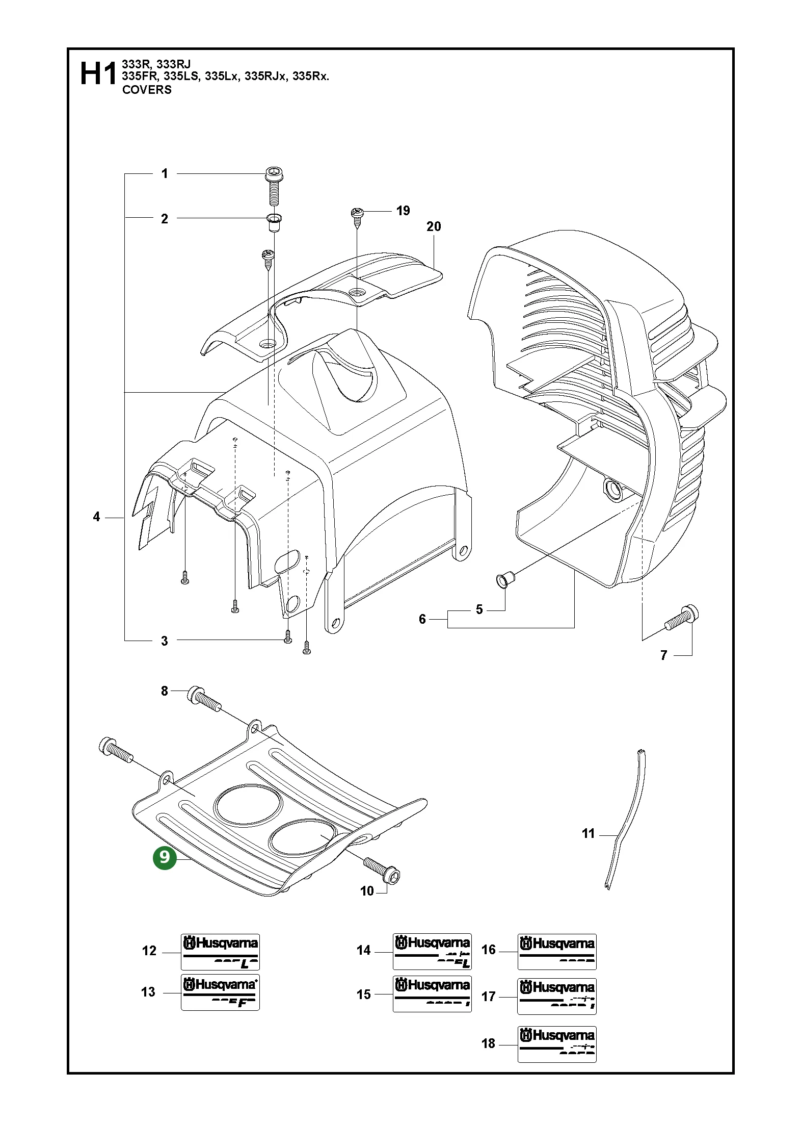 Position im Ersatzteilkatalog