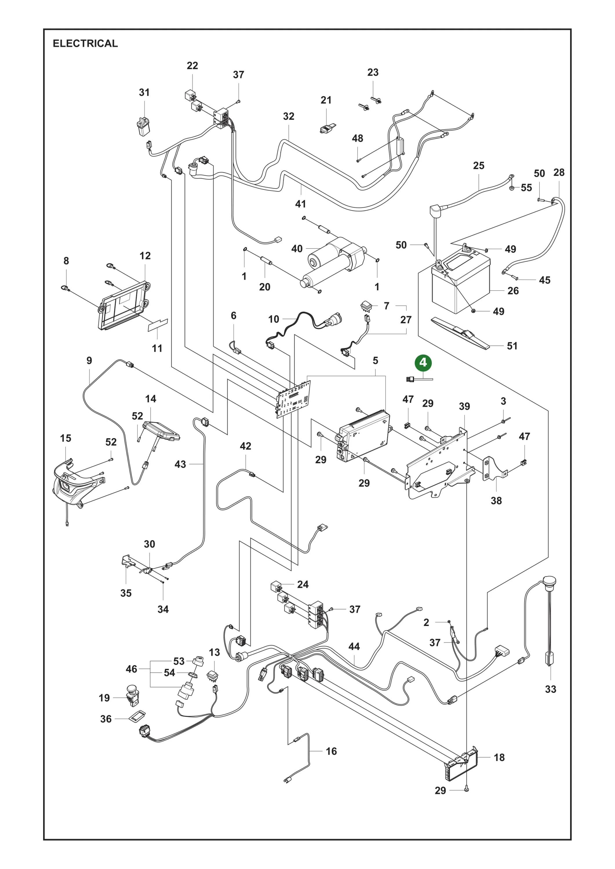 Position im Ersatzteilkatalog