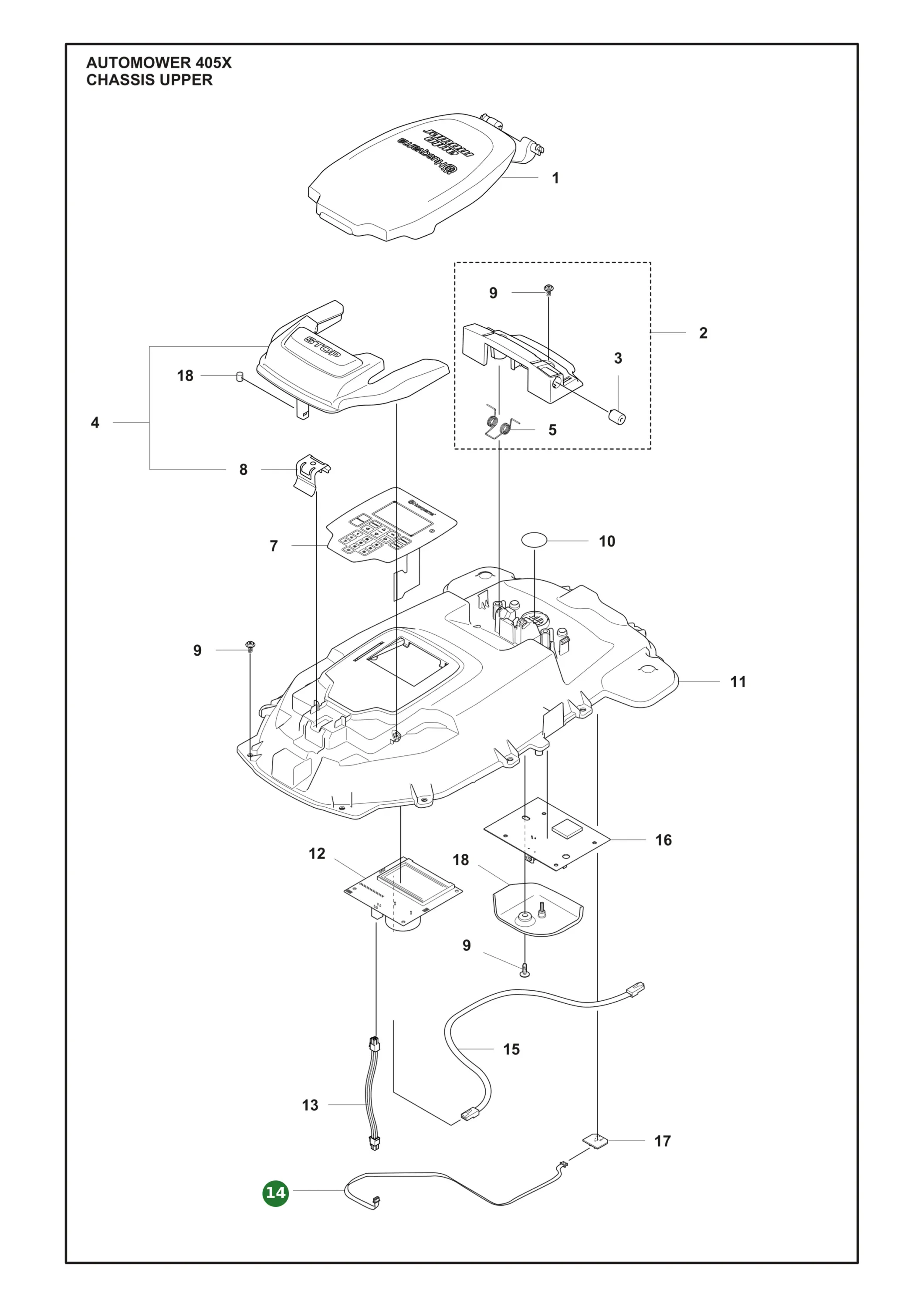 Position im Ersatzteilkatalog