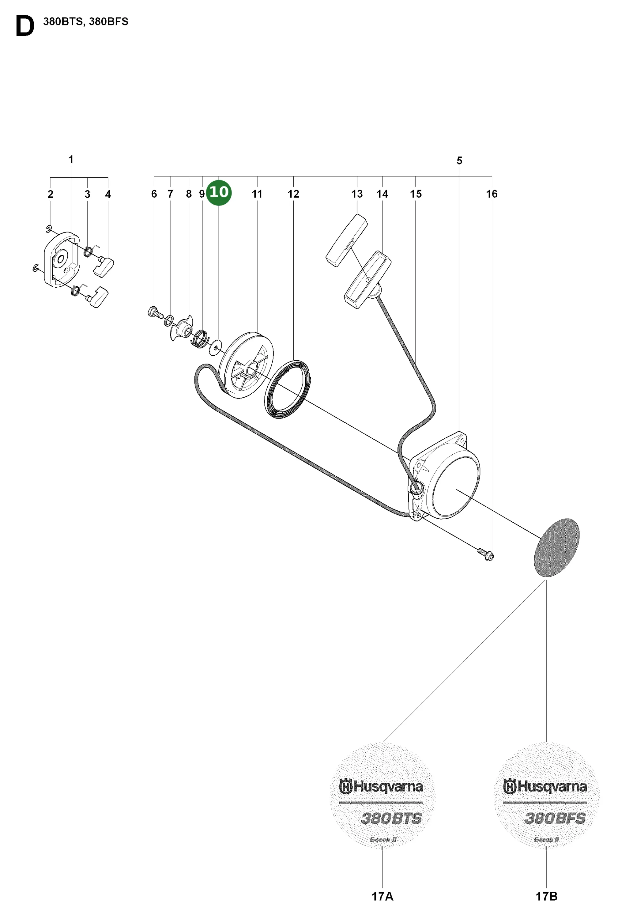 Position im Ersatzteilkatalog