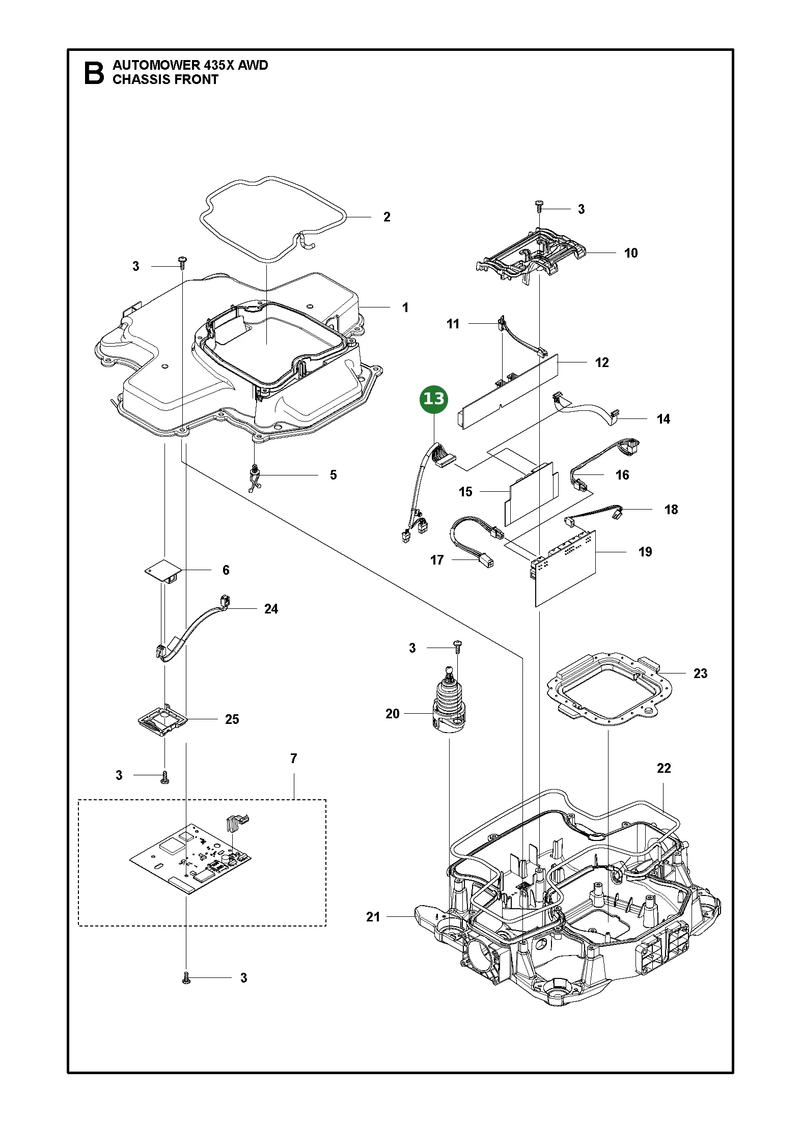 Position im Ersatzteilkatalog