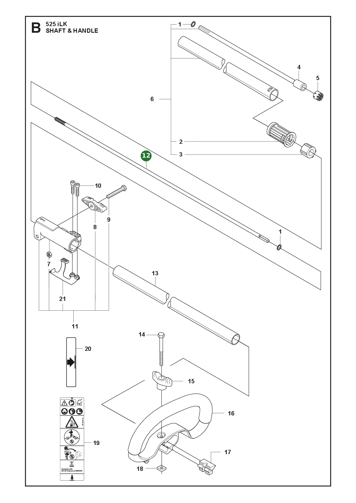 Position im Ersatzteilkatalog