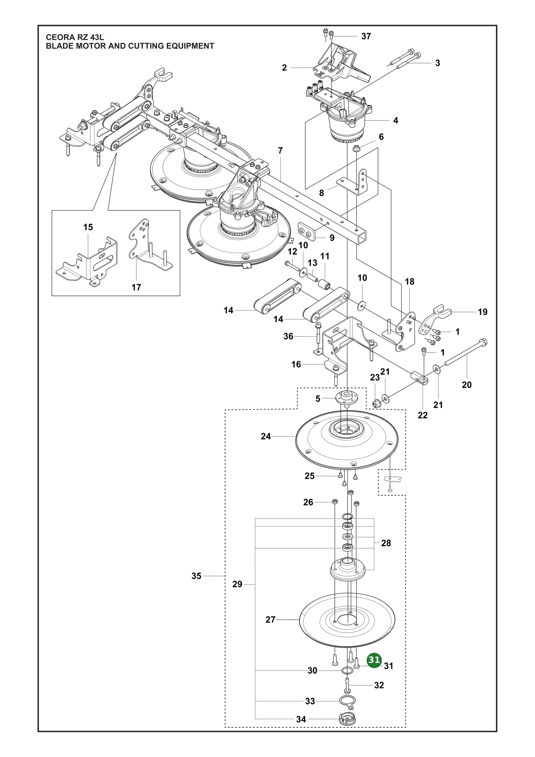Position im Ersatzteilkatalog
