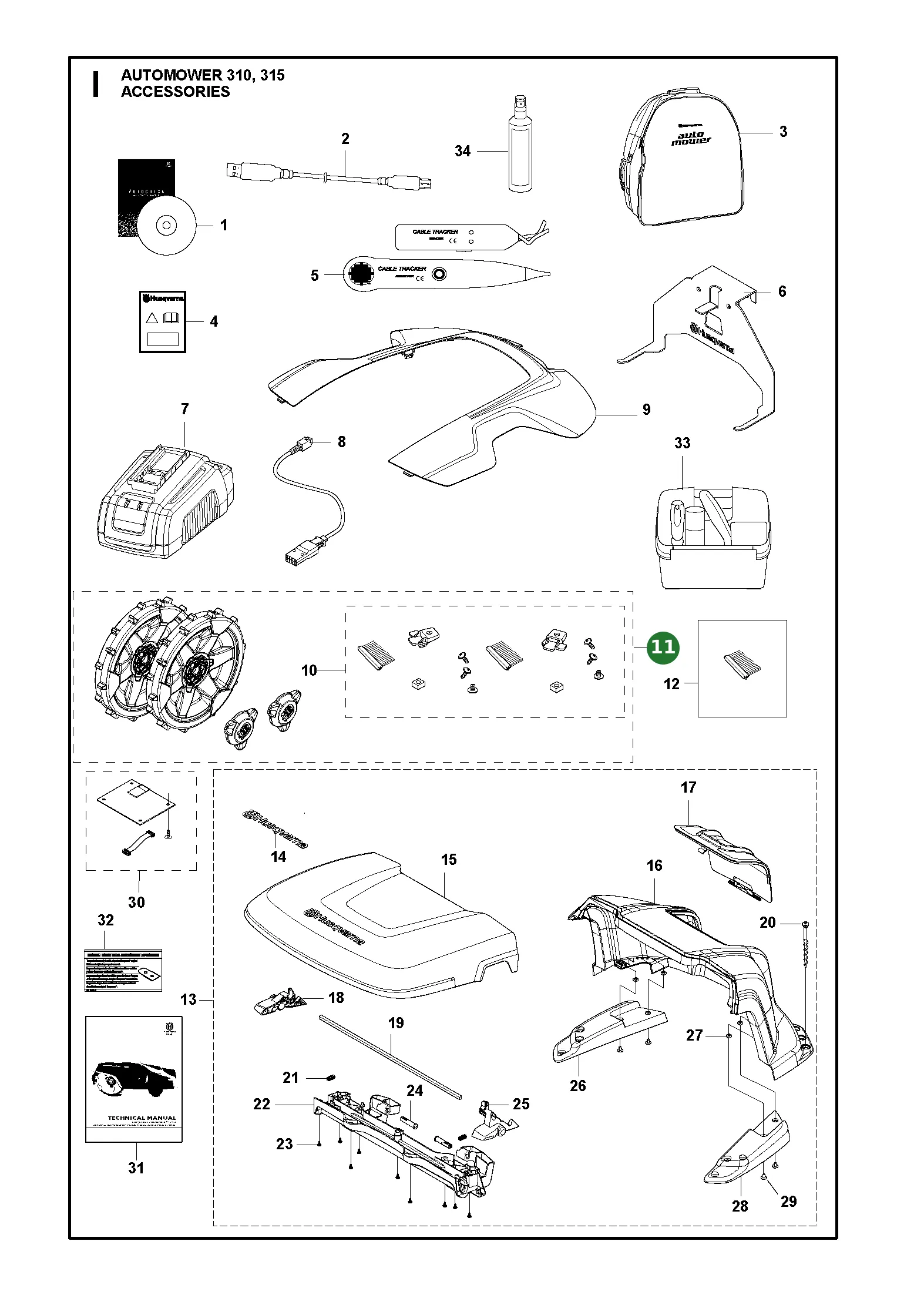 Position im Ersatzteilkatalog
