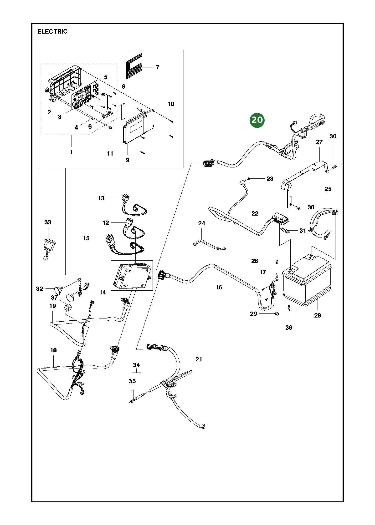 Position im Ersatzteilkatalog