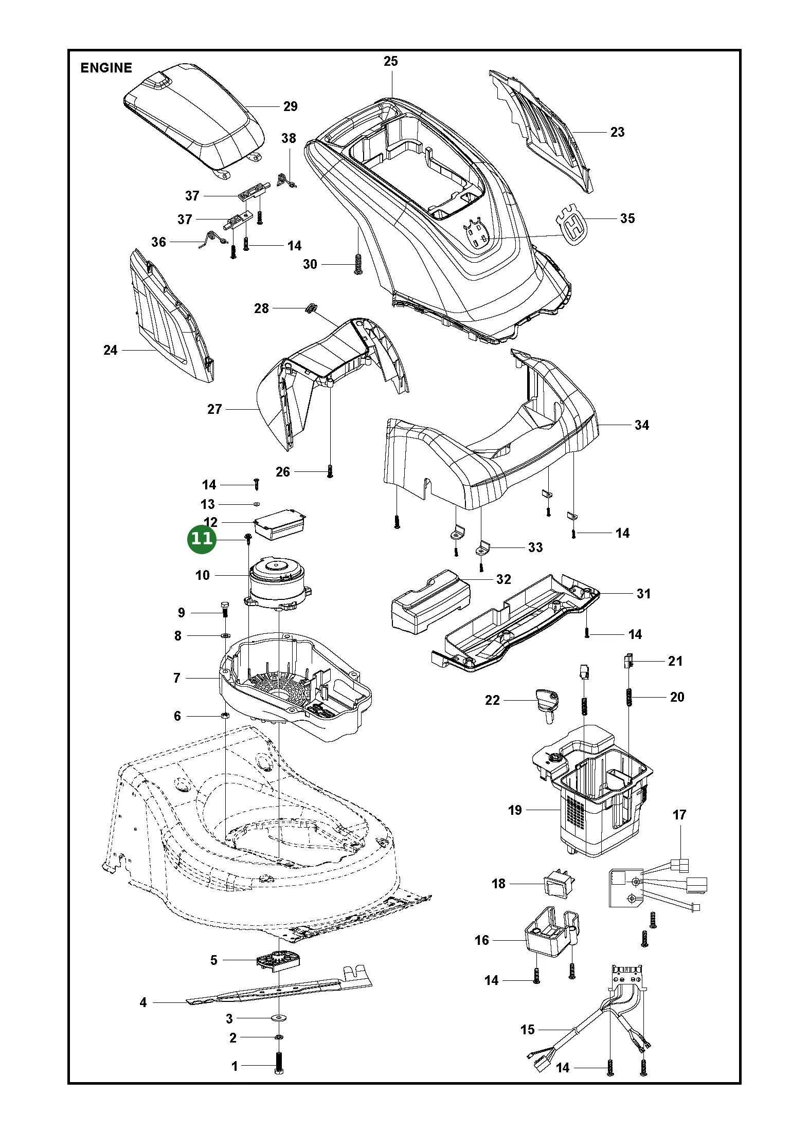 Position im Ersatzteilkatalog
