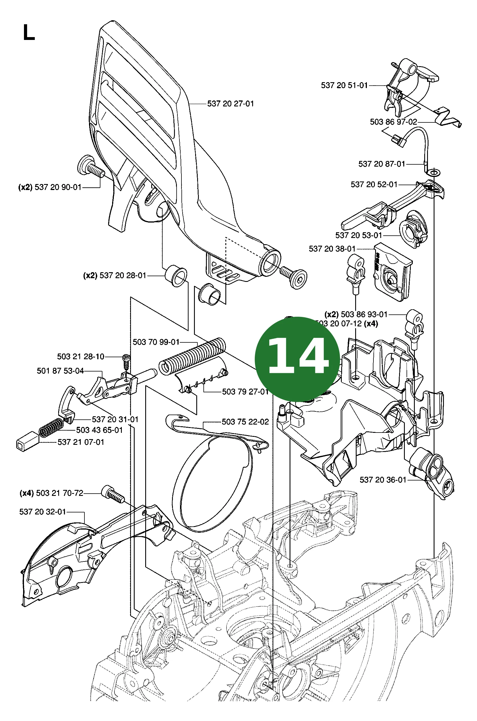 Position im Ersatzteilkatalog