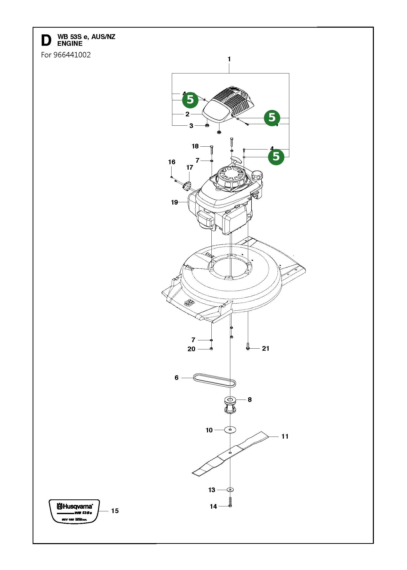 Position im Ersatzteilkatalog