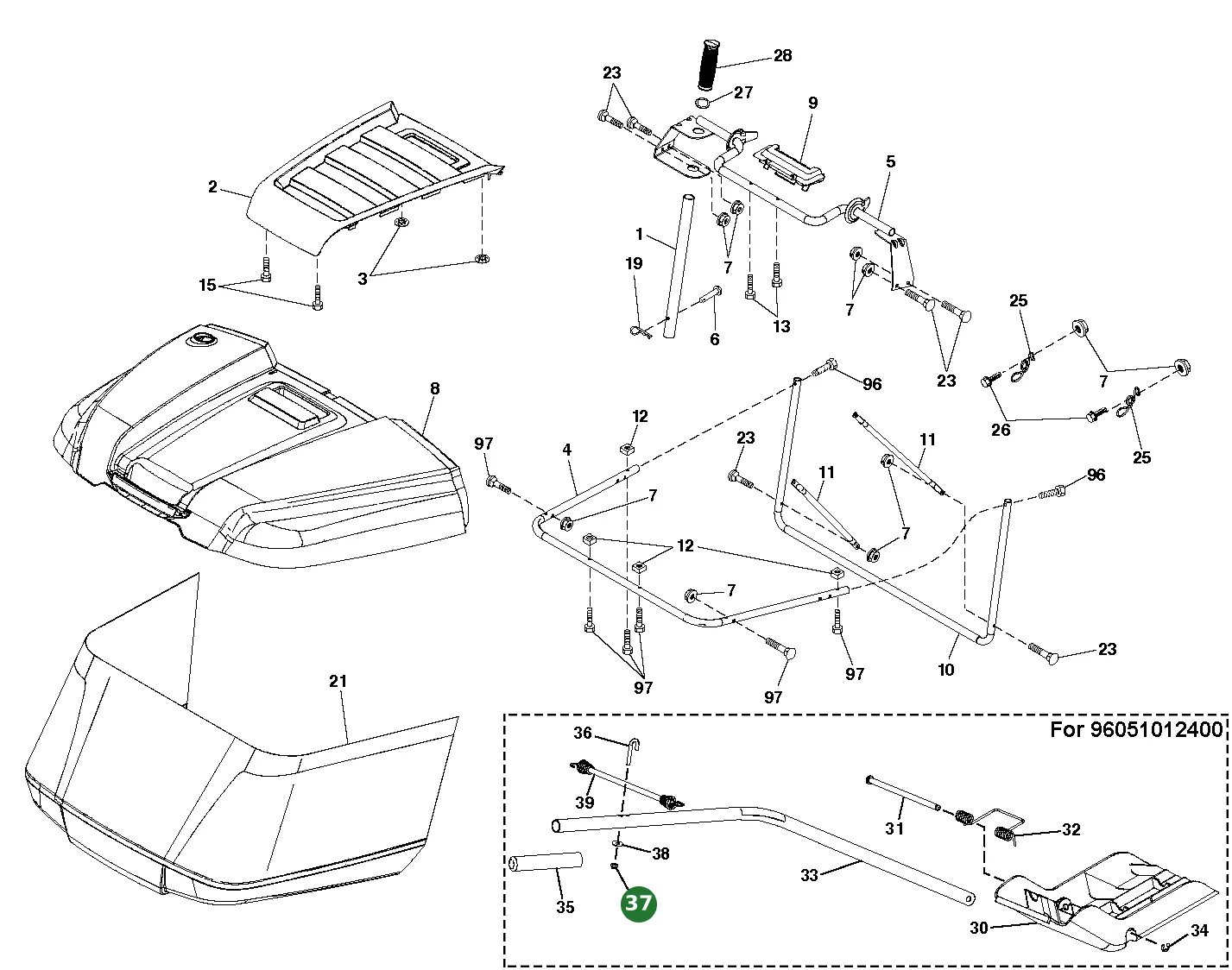 Position im Ersatzteilkatalog