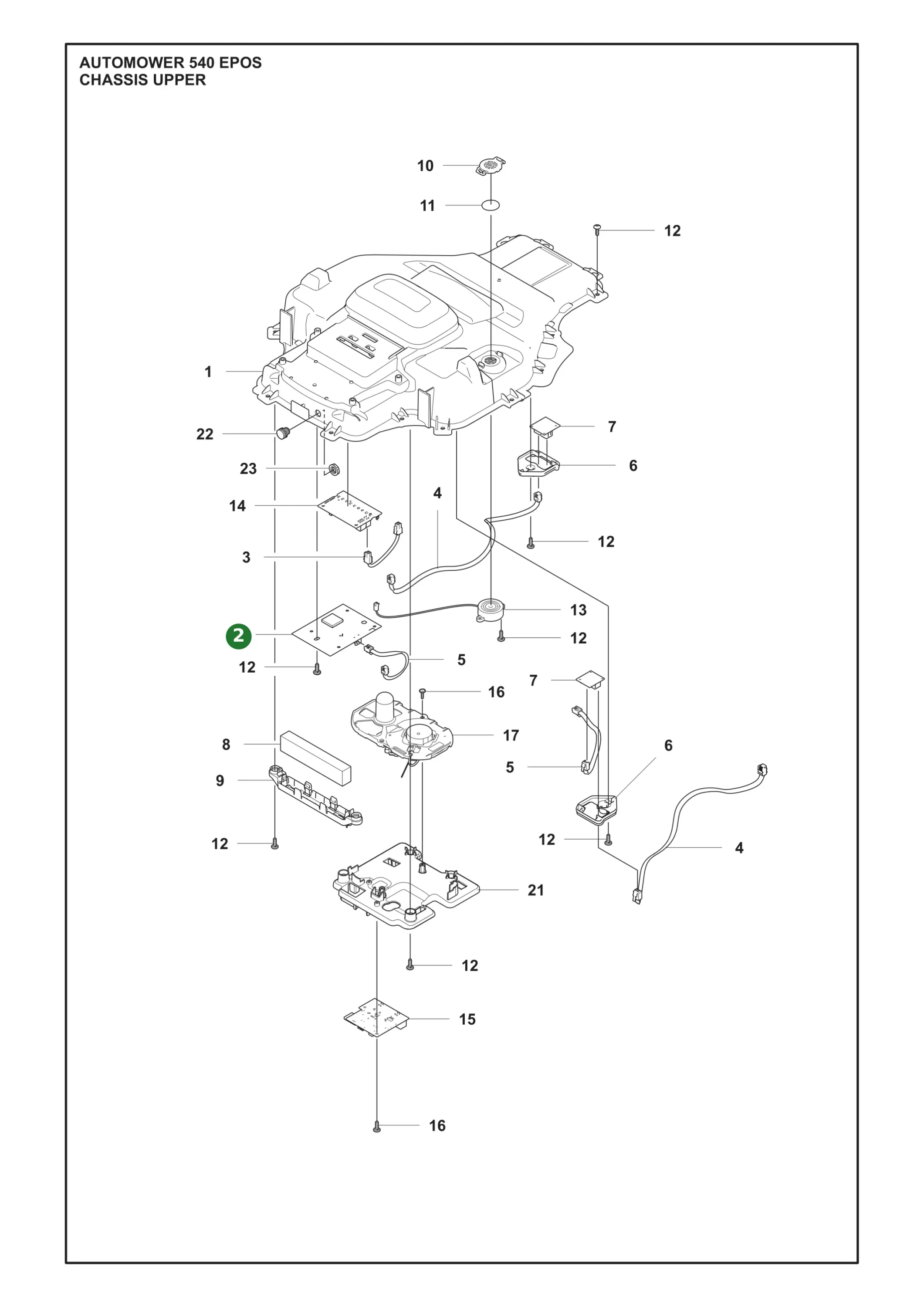 Position im Ersatzteilkatalog