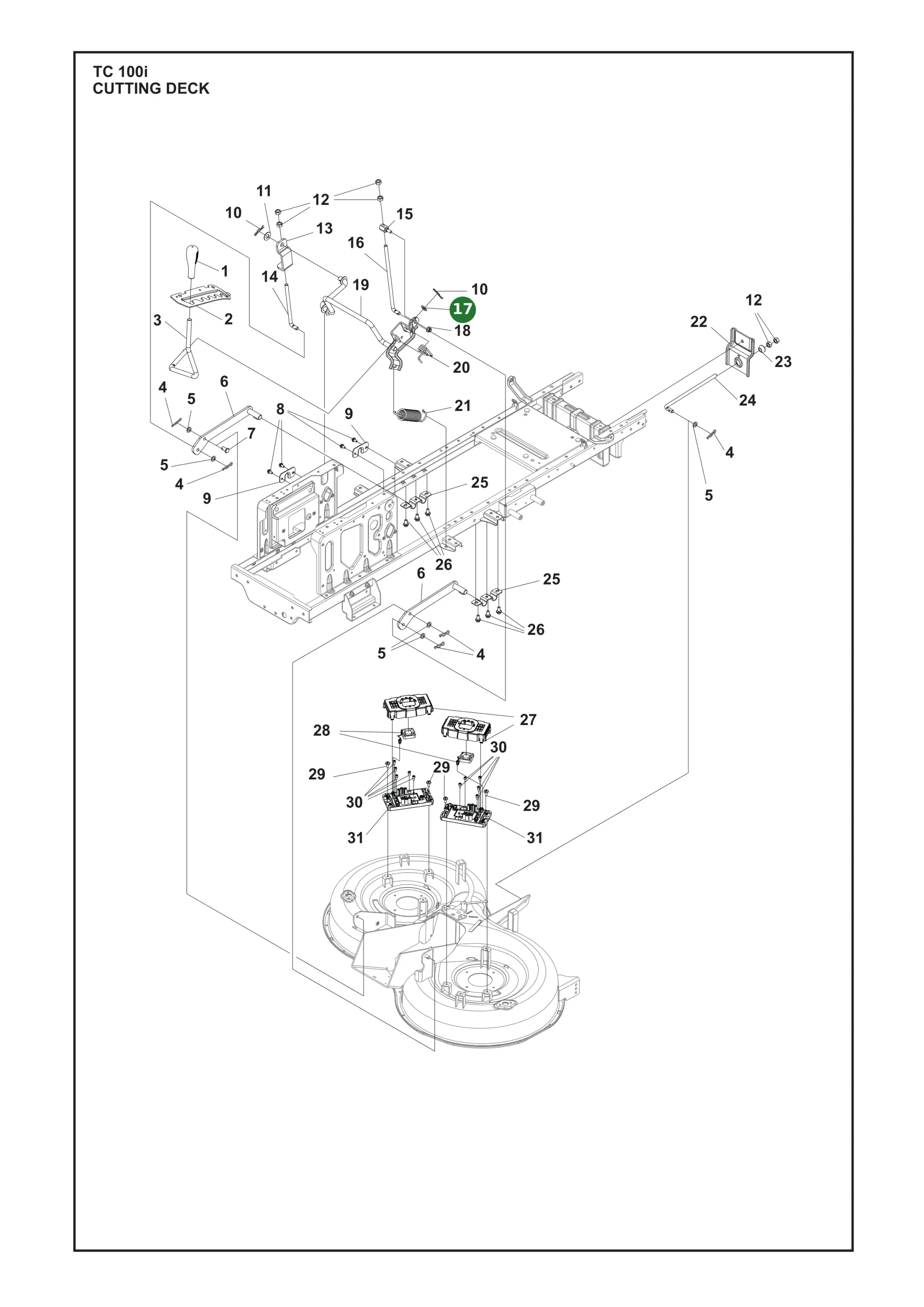 Position im Ersatzteilkatalog