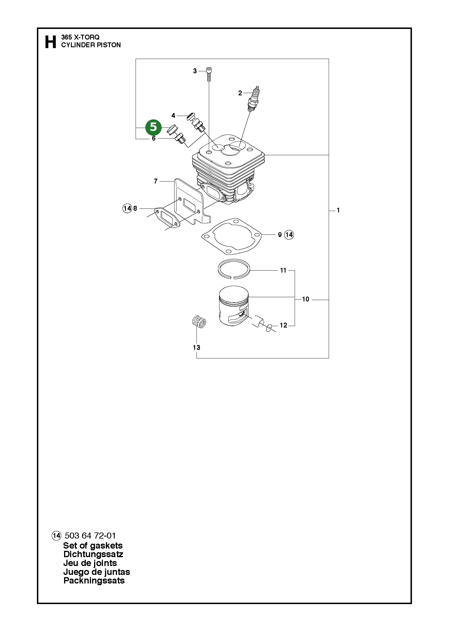 Position im Ersatzteilkatalog