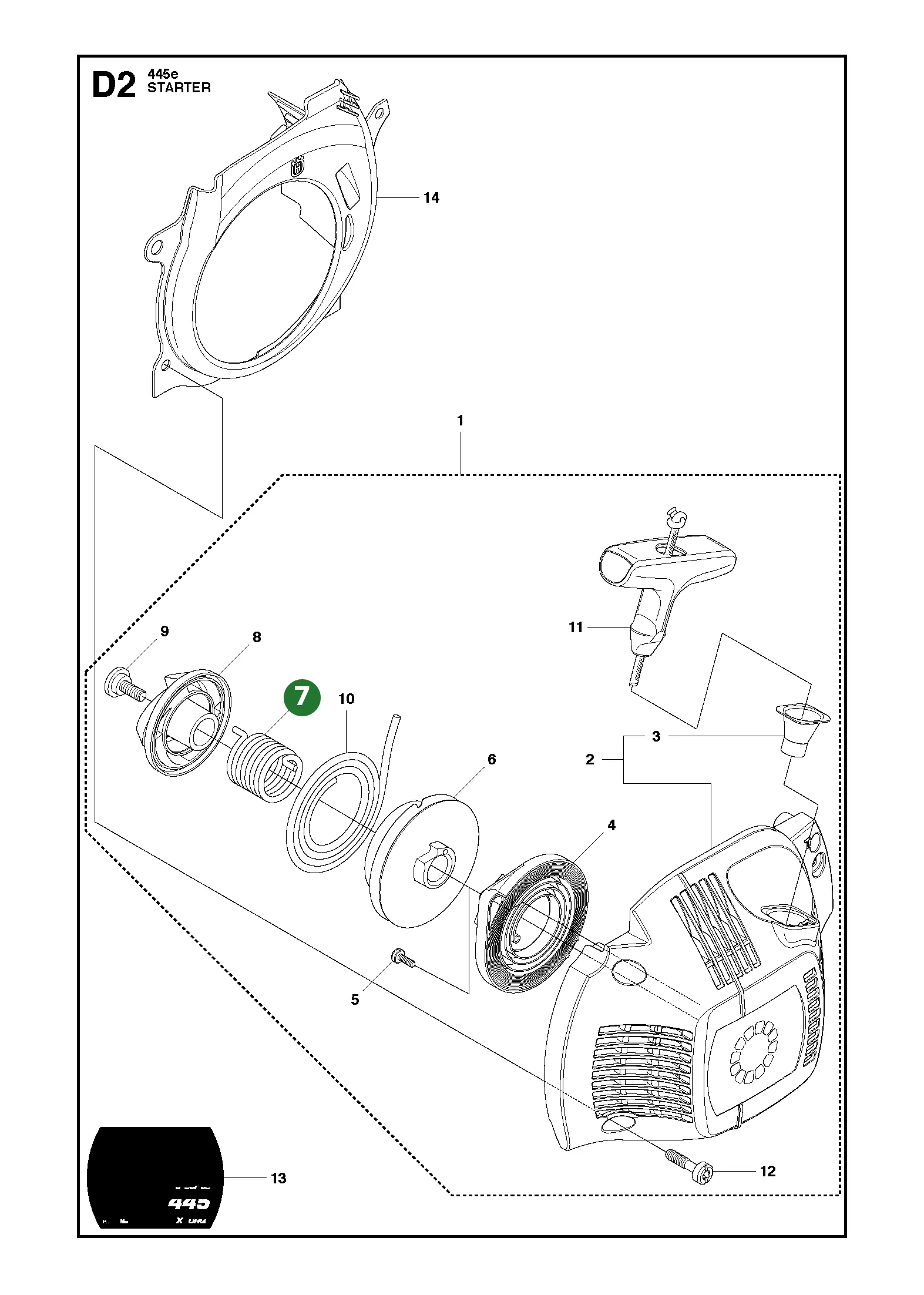Position im Ersatzteilkatalog