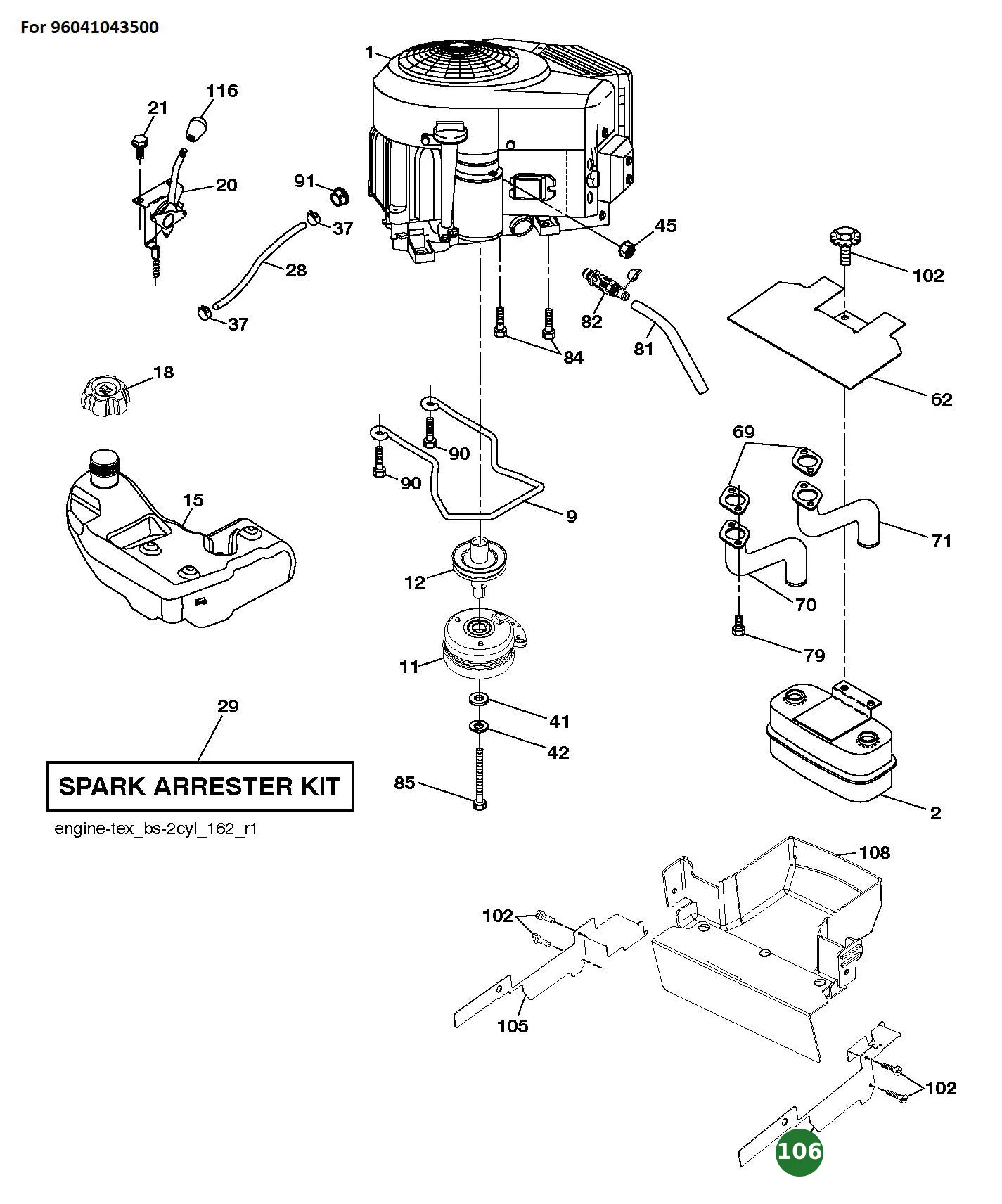 Position im Ersatzteilkatalog