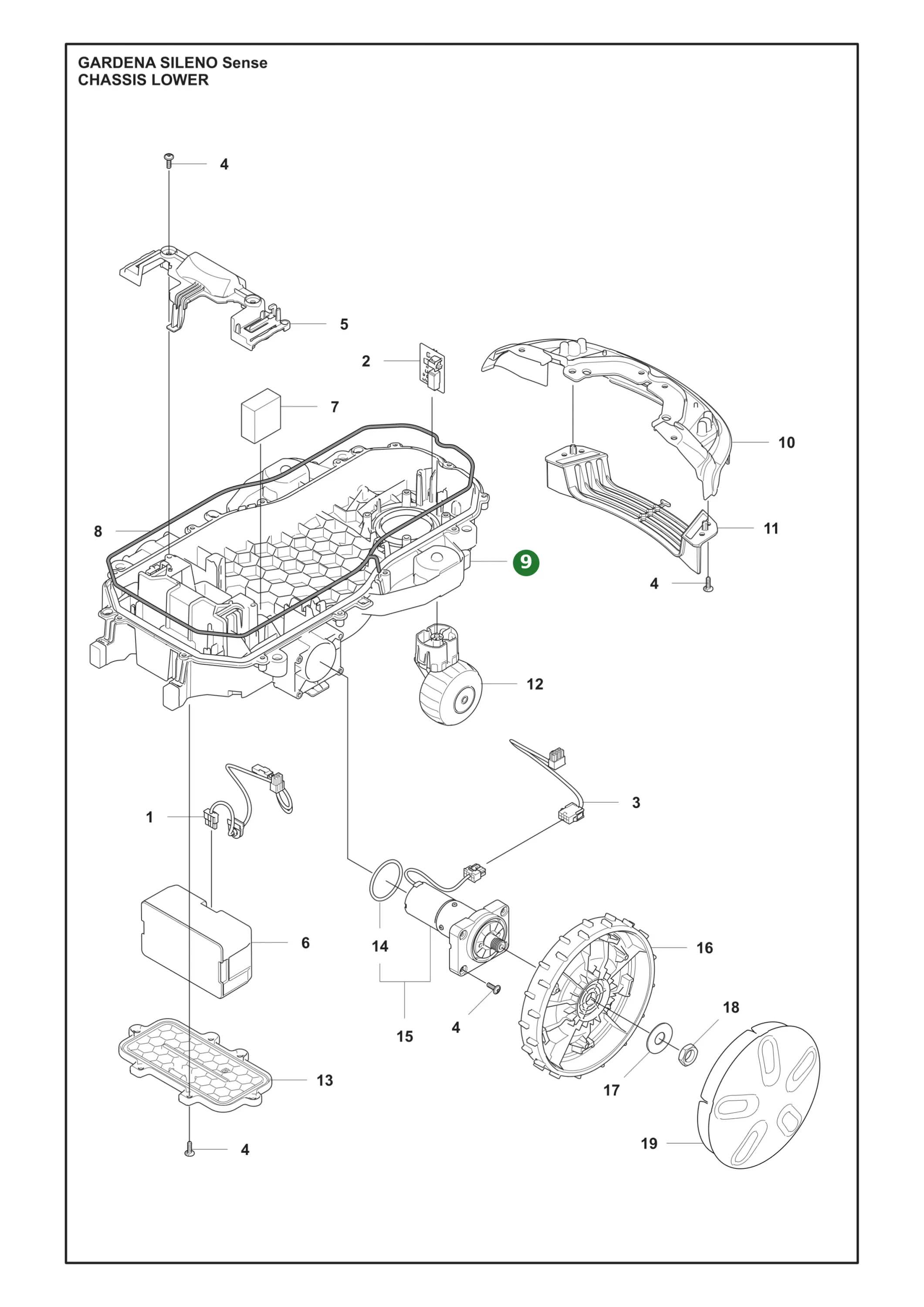 Position im Ersatzteilkatalog