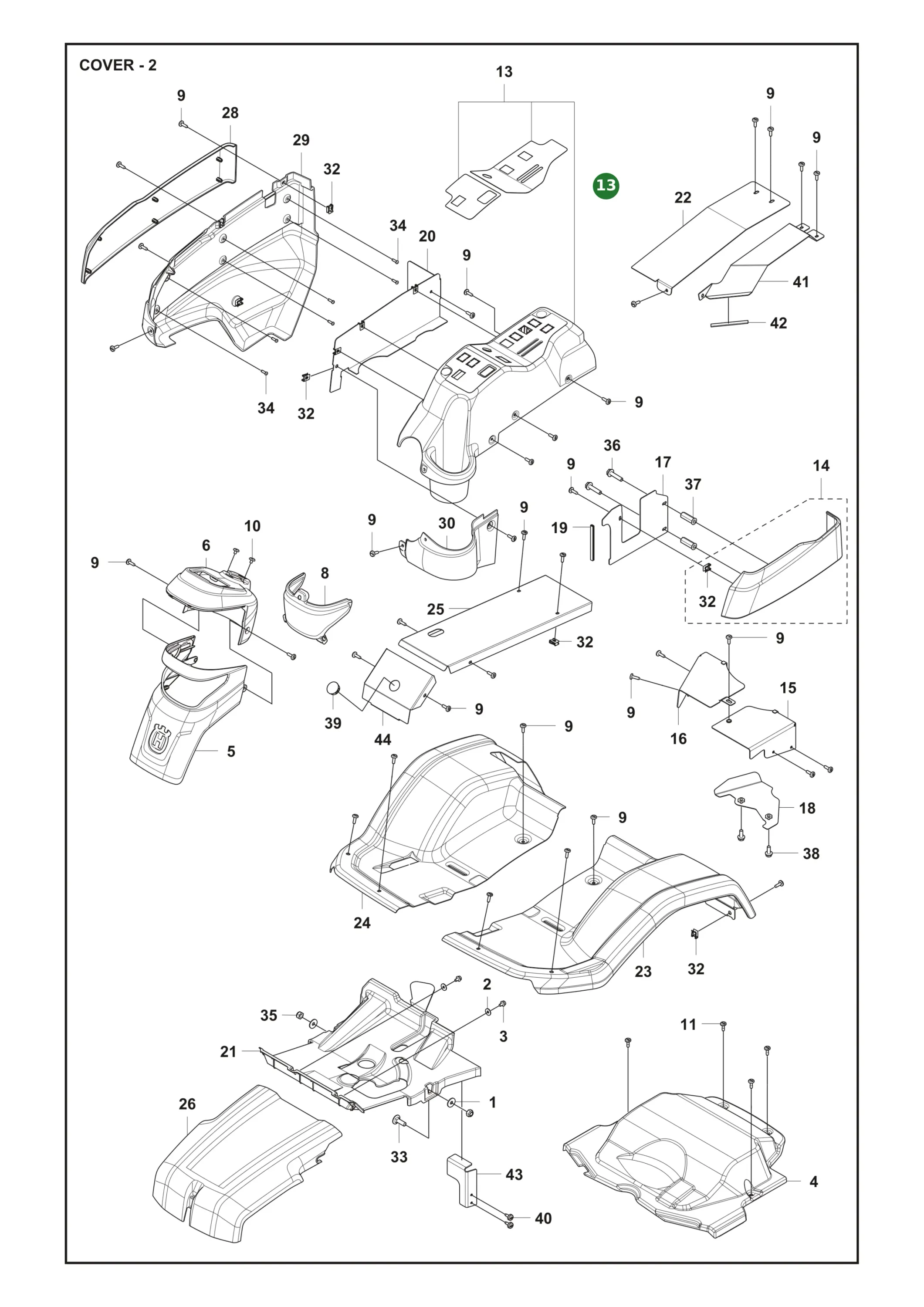 Position im Ersatzteilkatalog