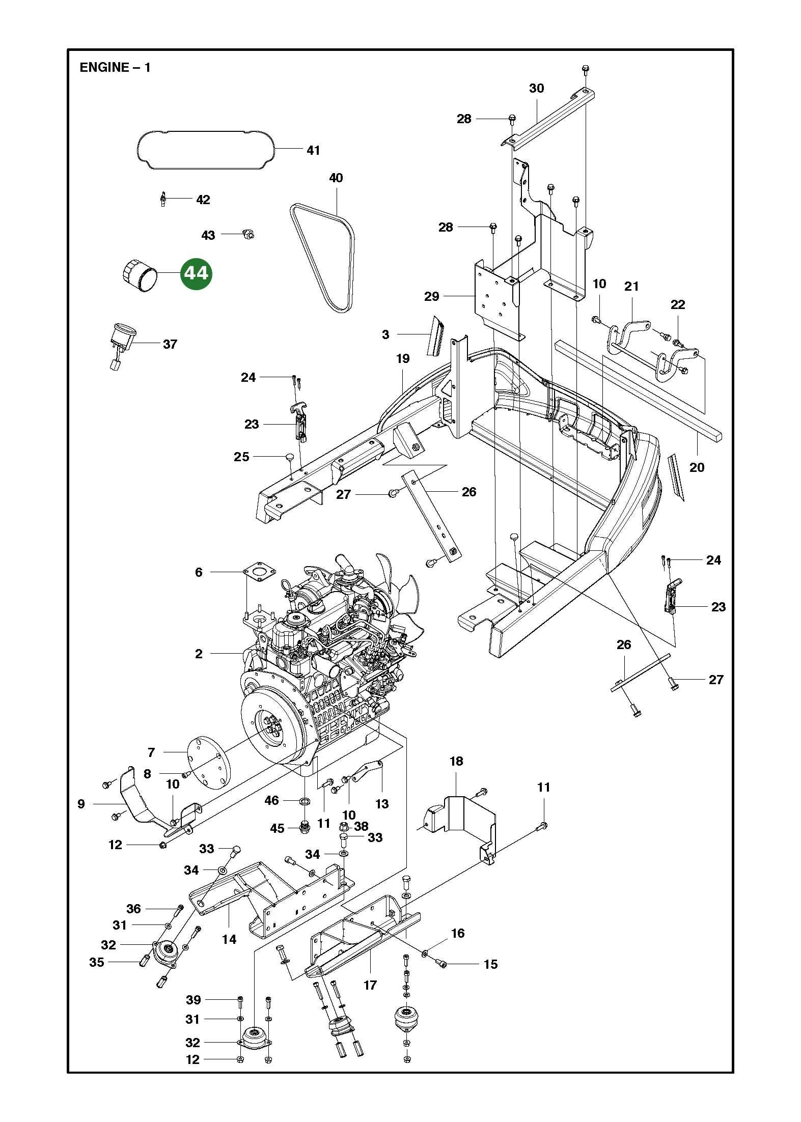 Position im Ersatzteilkatalog