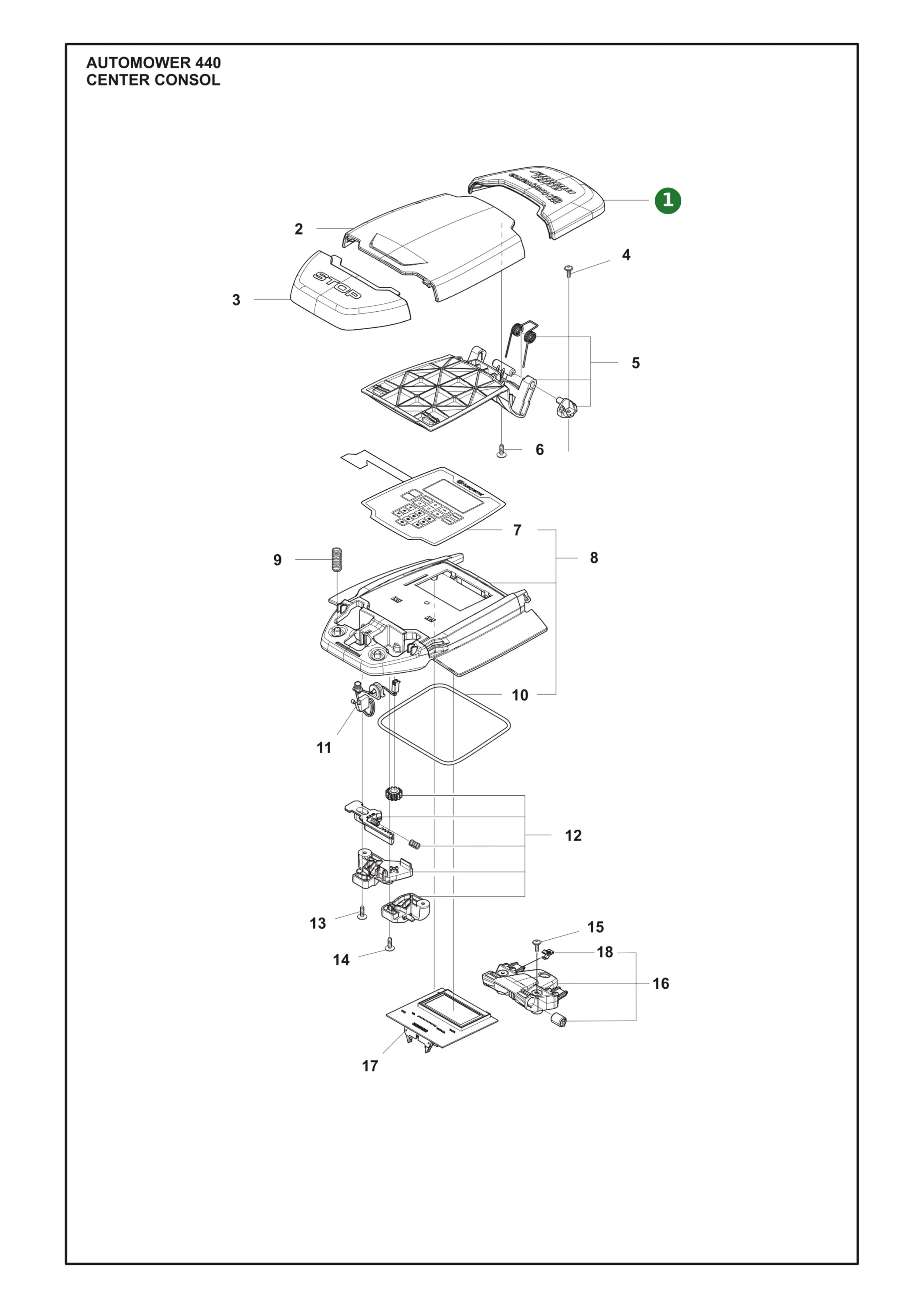 Position im Ersatzteilkatalog