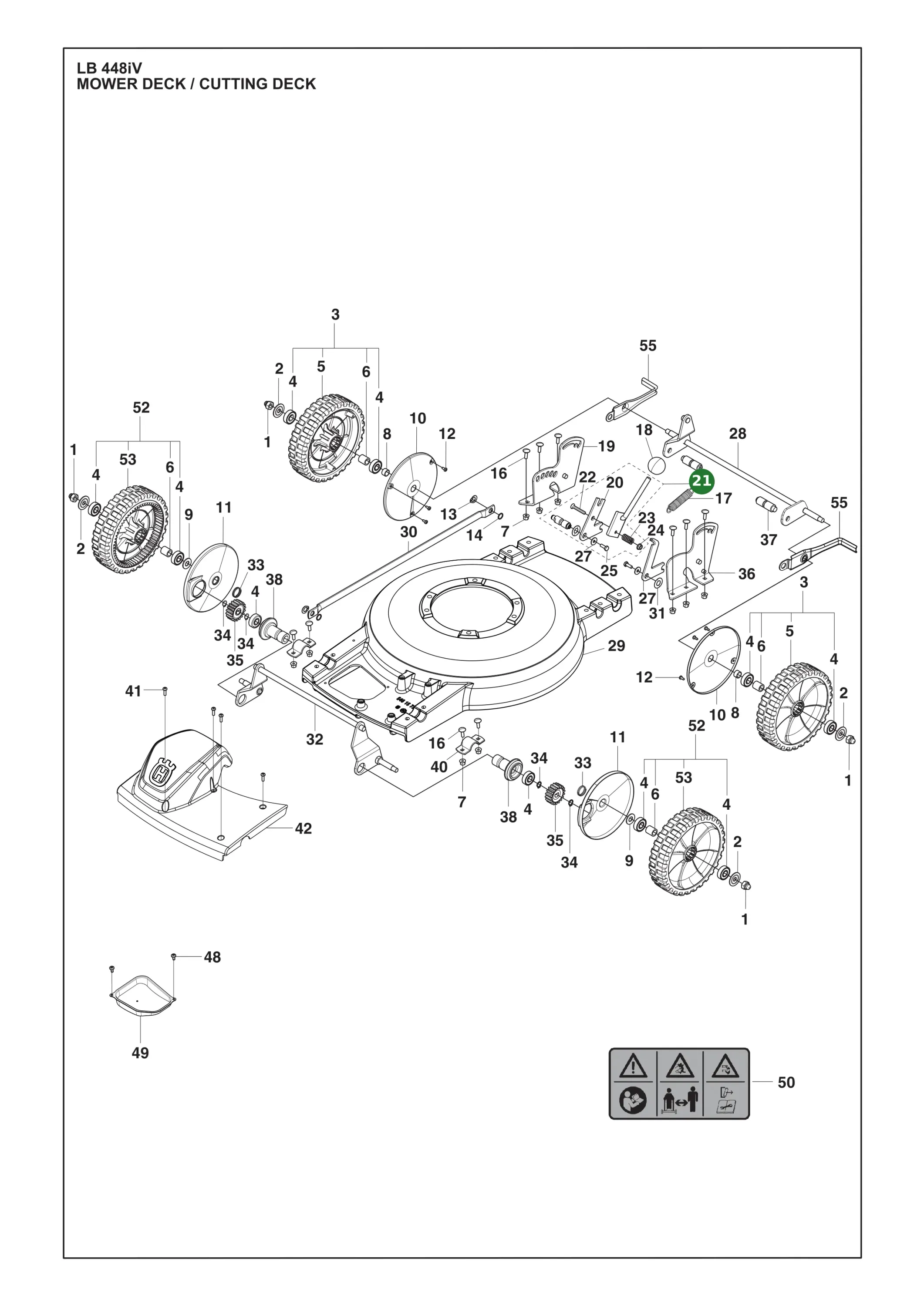 Position im Ersatzteilkatalog