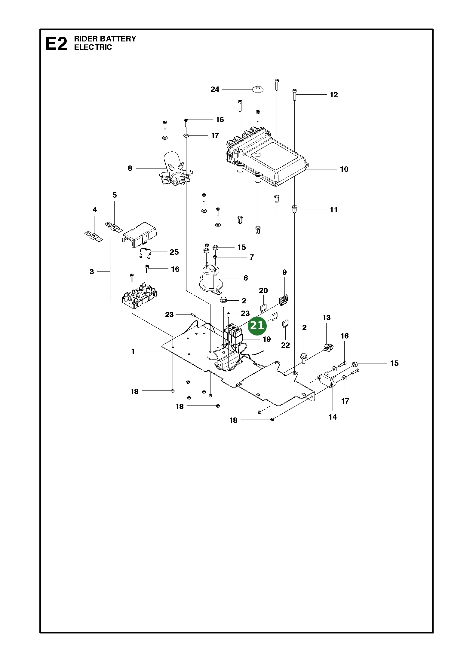 Position im Ersatzteilkatalog