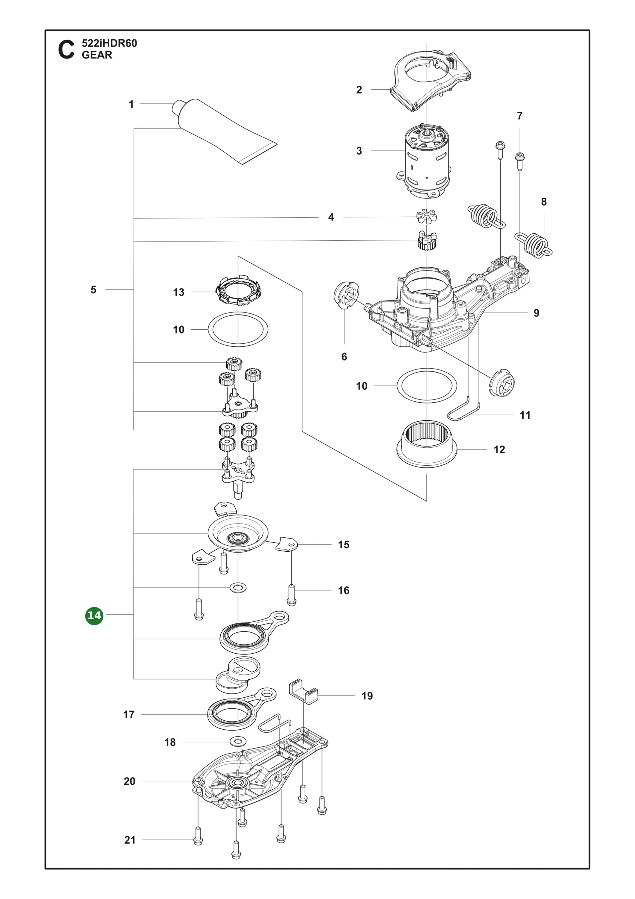 Position im Ersatzteilkatalog