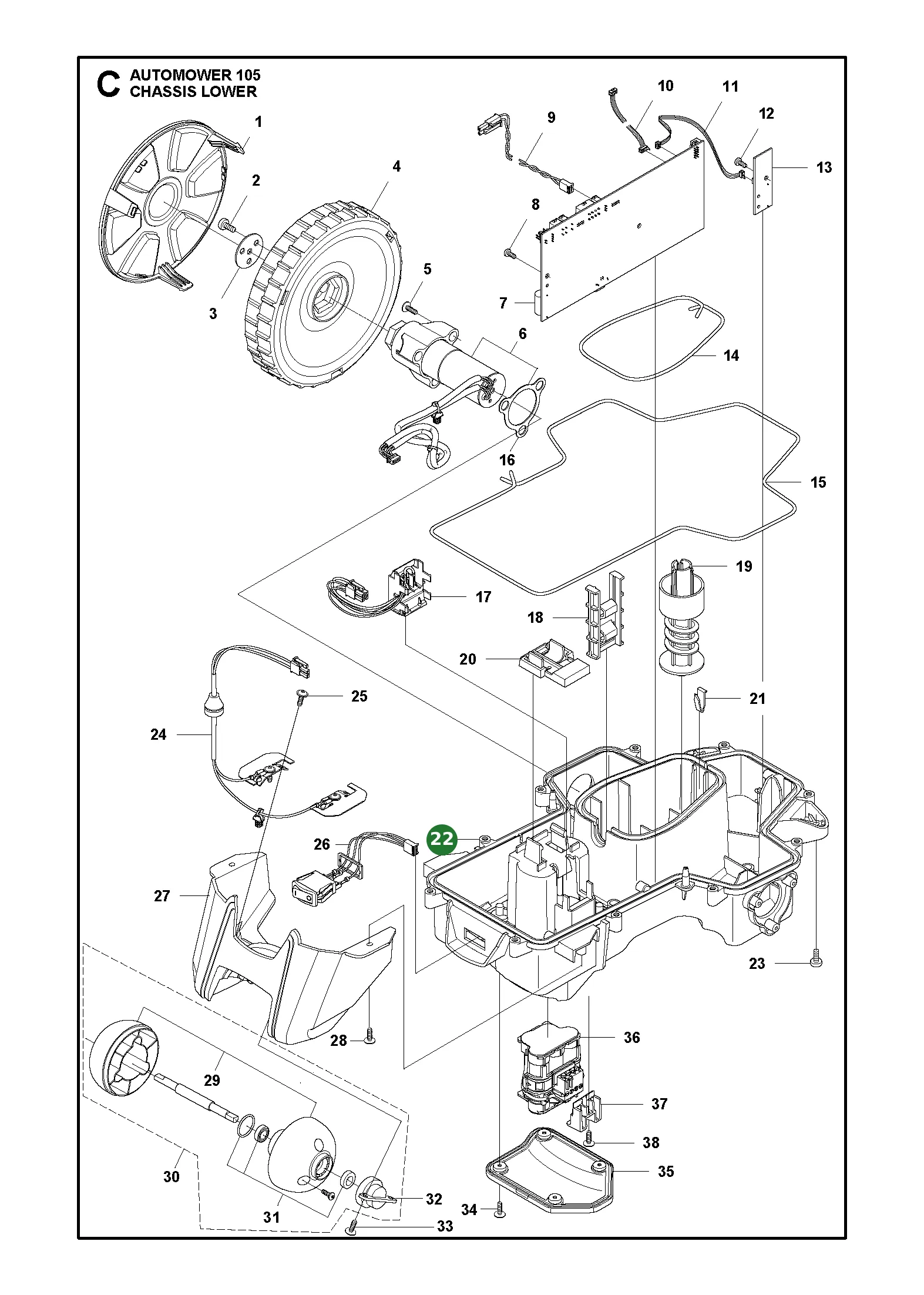 Position im Ersatzteilkatalog