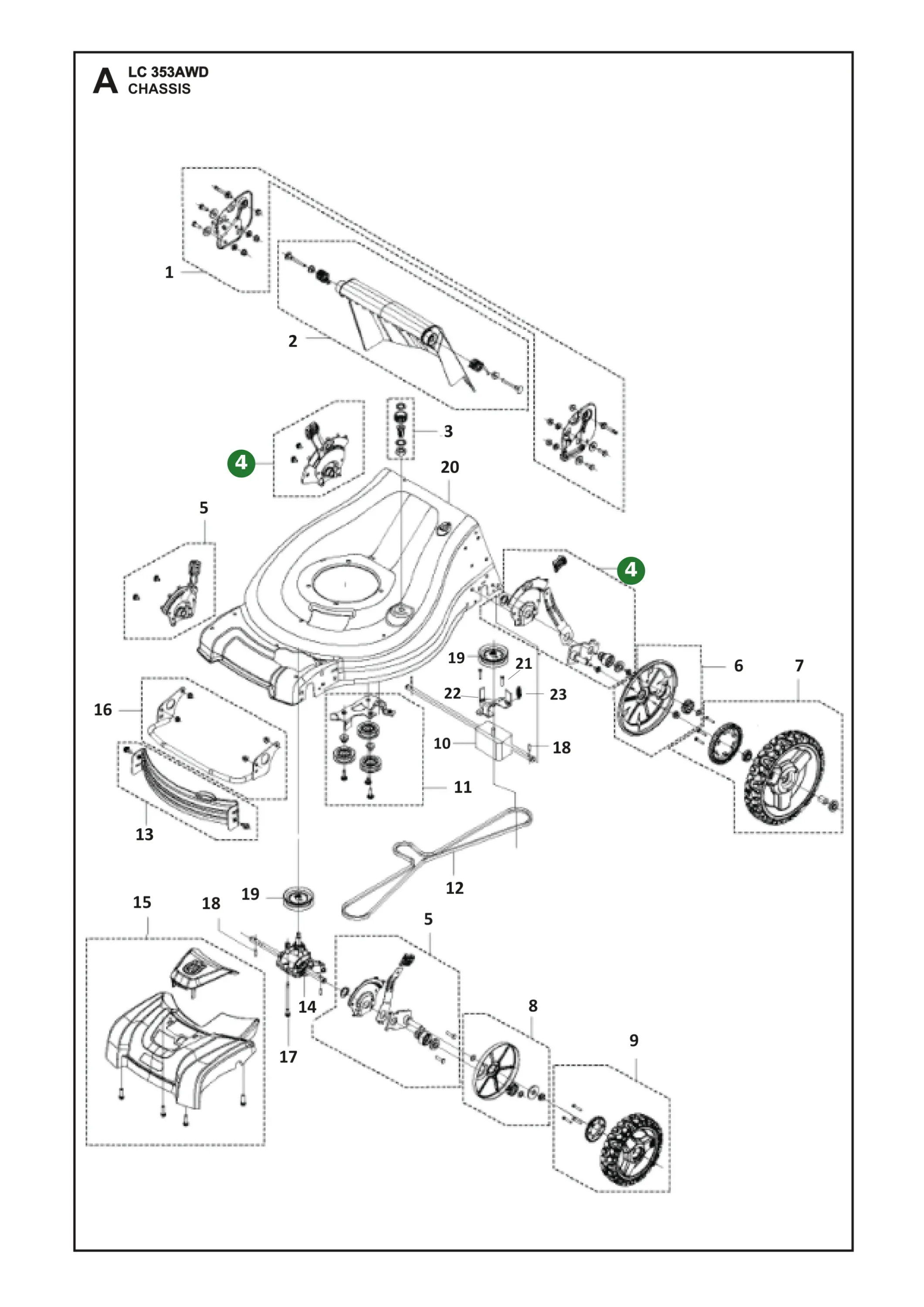 Position im Ersatzteilkatalog