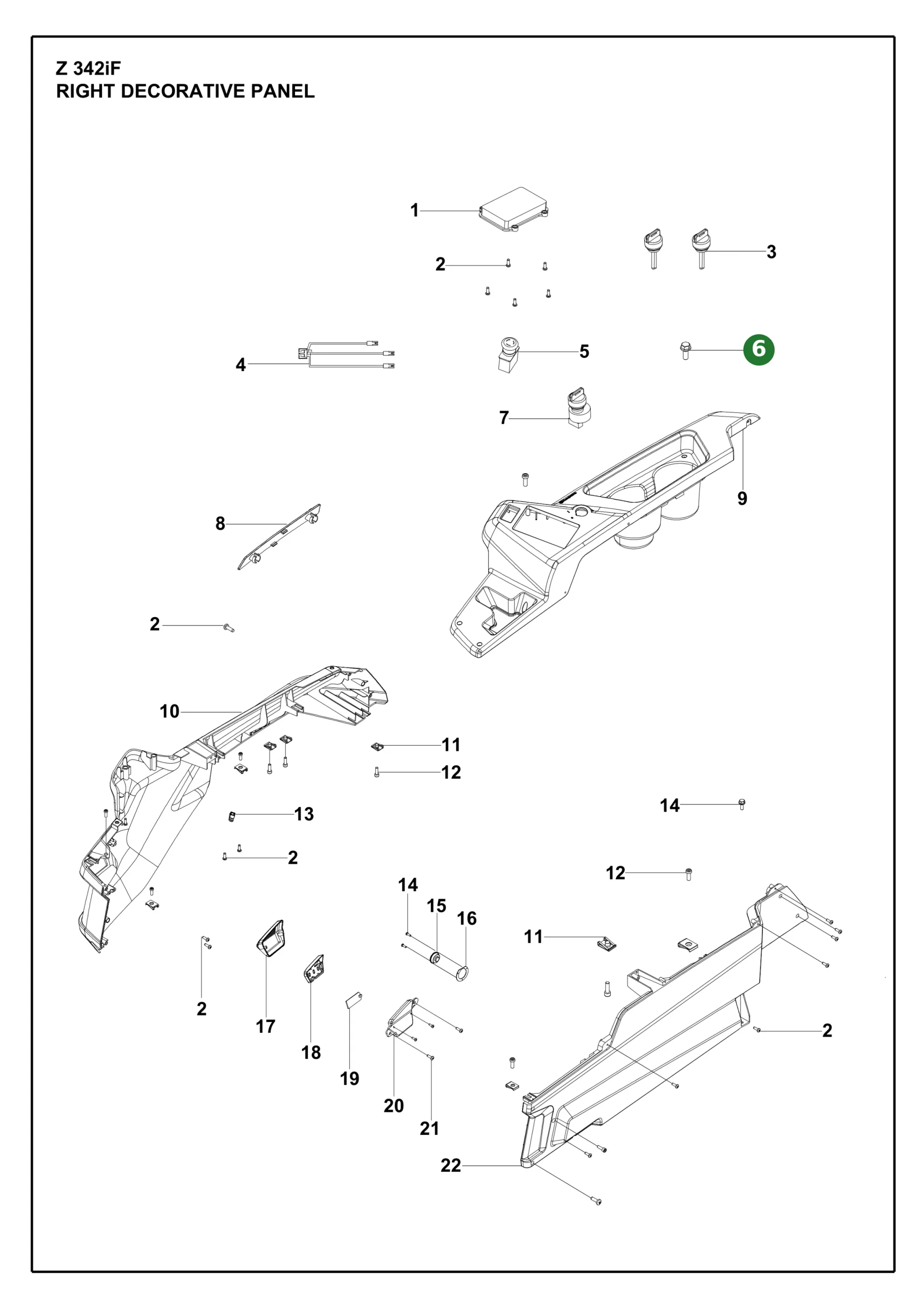 Position im Ersatzteilkatalog